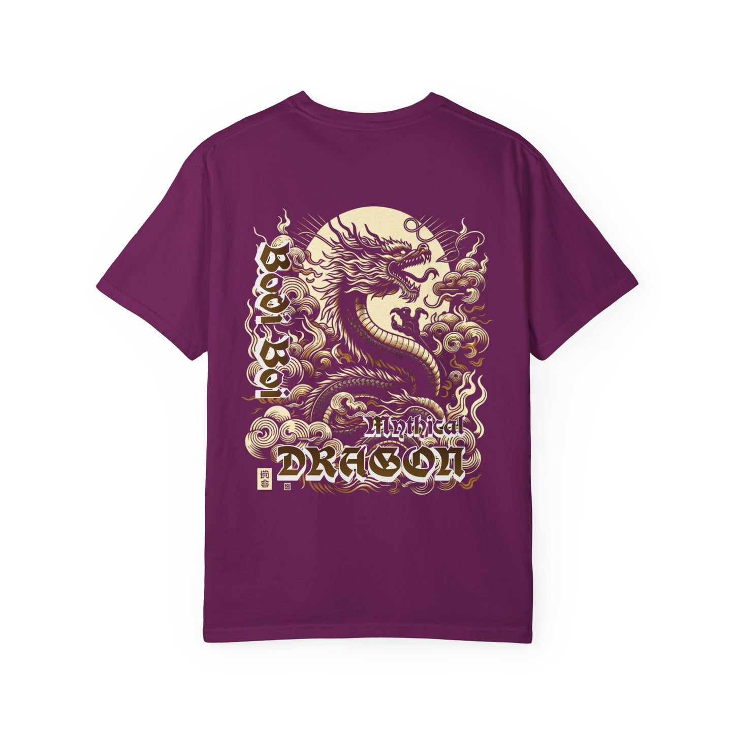 Mythical Dragon T-shirt with 'Bod Boi' Design, Cool Graphic Tee, Unisex T-shirt, Casual Wear, Unique Gift for Friends, Streetwear Style