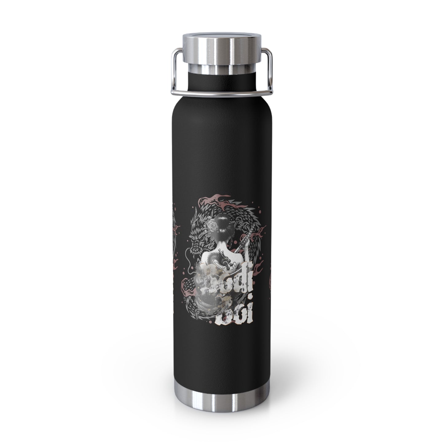 Stylish Insulated Water Bottle, Eco-friendly Drinkware, Stainless Steel Travel Flask, Perfect Gift for Adventurers, Unique Art Design