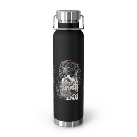 Stylish Insulated Water Bottle, Eco-friendly Drinkware, Stainless Steel Travel Flask, Perfect Gift for Adventurers, Unique Art Design