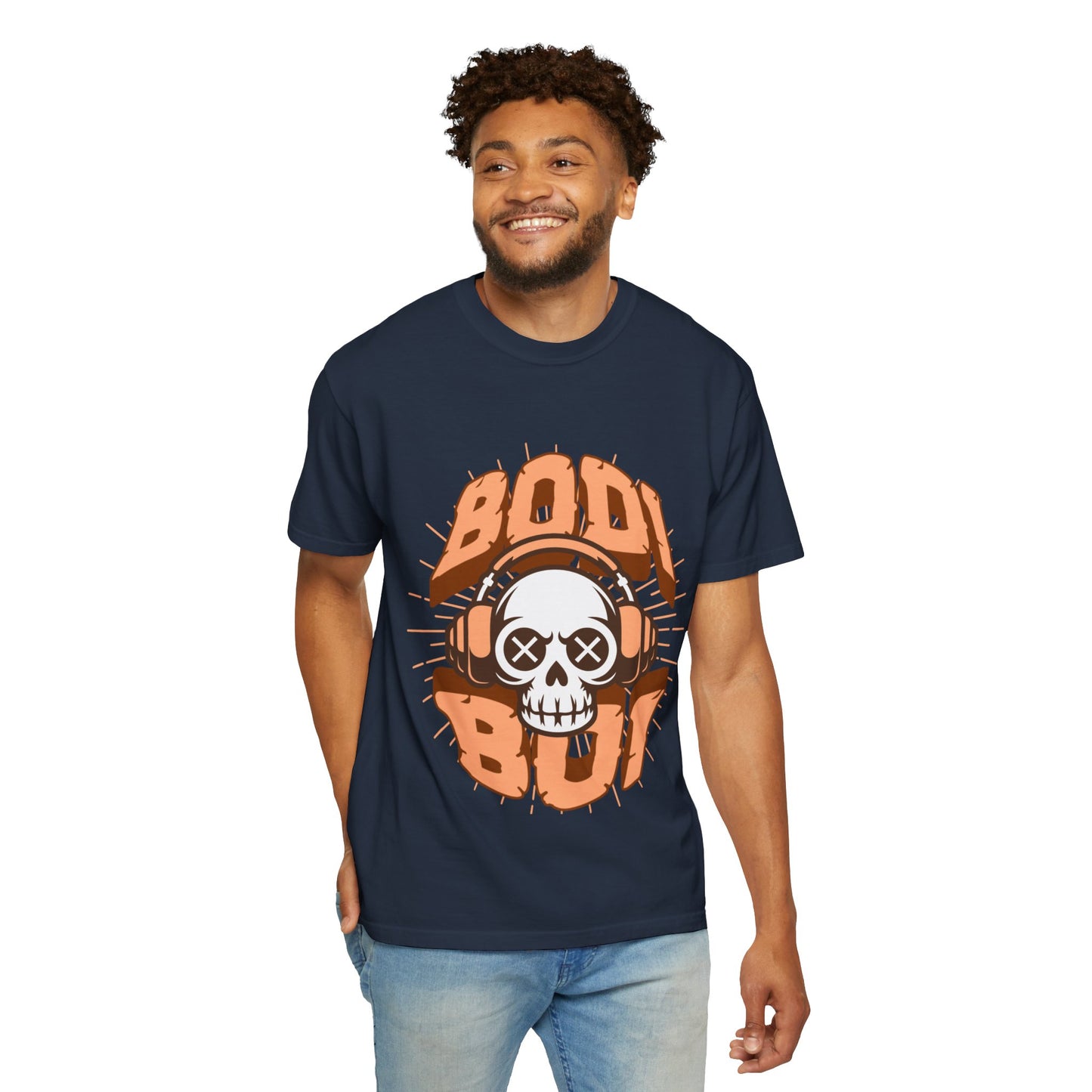 Edgy Skull Graphic Tee, Unisex T-shirt for Music Lovers, Casual Streetwear, Alternative Fashion, Gift for Him/Her