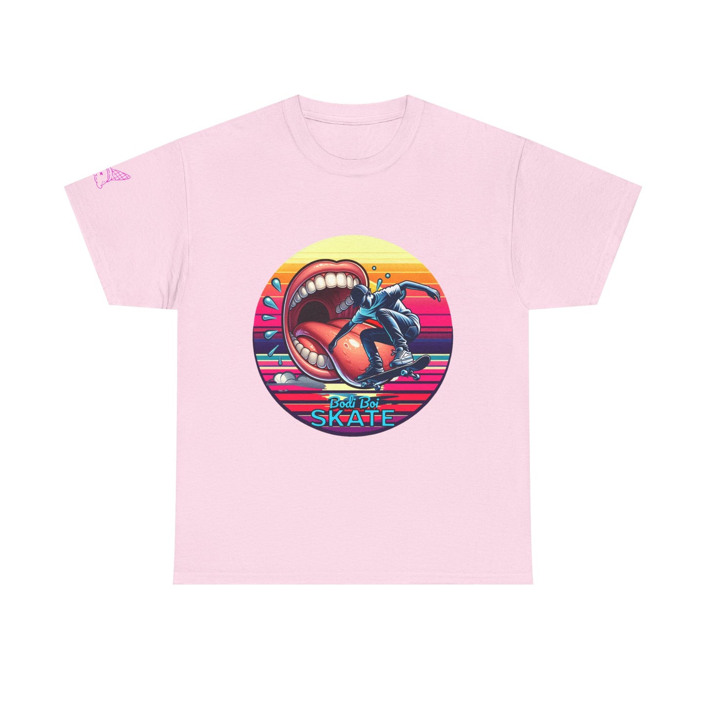 Retro Skate Graphic Tee, Fun Streetwear, Unisex Cotton Shirt for Skaters, Gift for Skate Lovers, Men's and Women's Tee