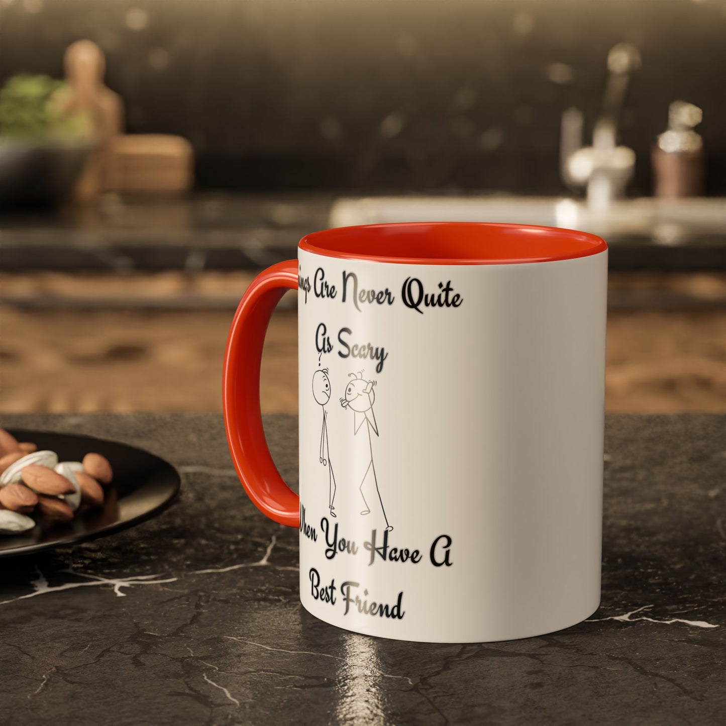 Best Friend Quote Mug, Friendship Gift, Coffee Cup, Motivational Mug, Funny Present for Friends