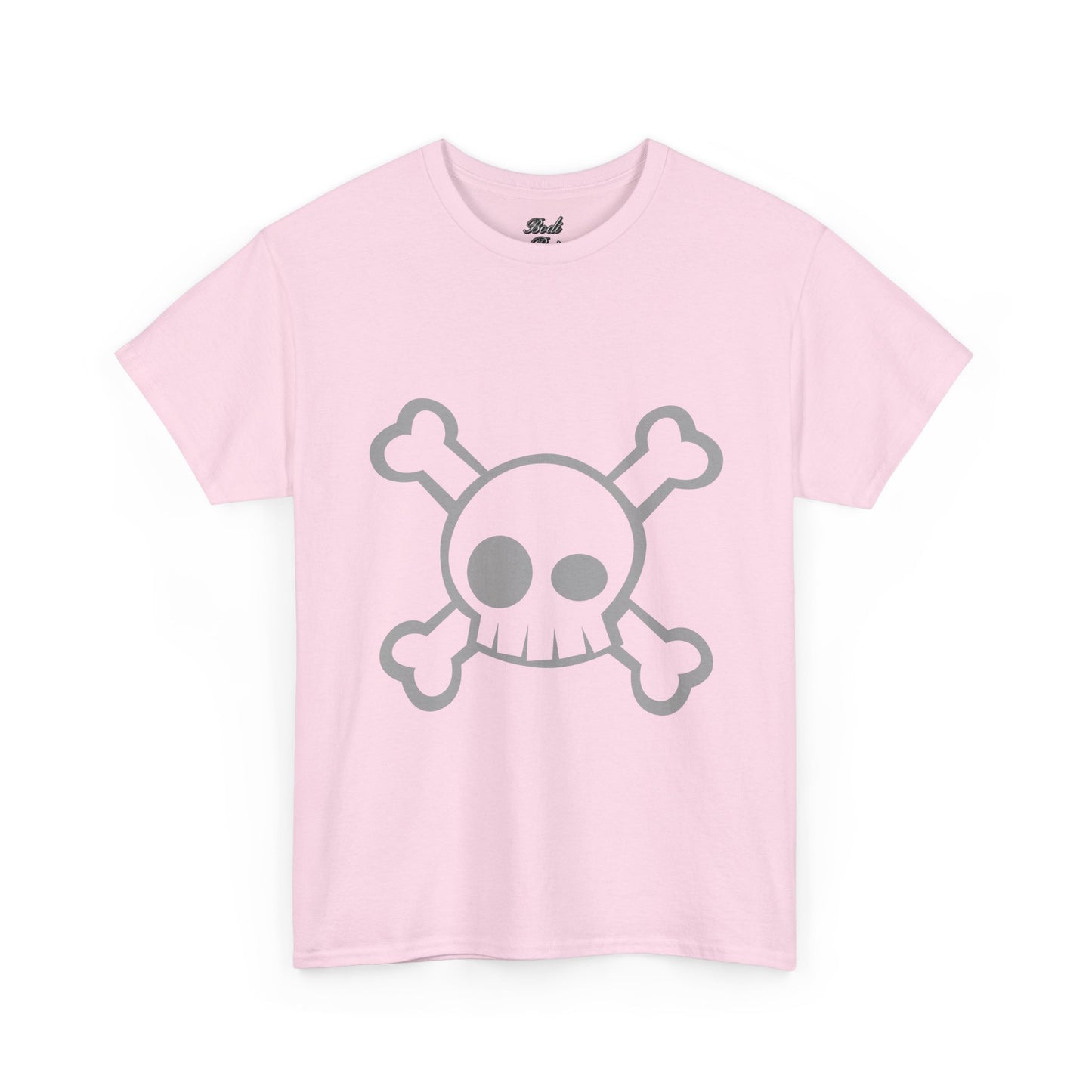 Skull & Bear Graphic Tee, Unisex Heavy Cotton Shirt for Casual Wear, Gift for Birthdays, Halloween, Gothic Tee, Cool Tee, Bear Lover Gift,