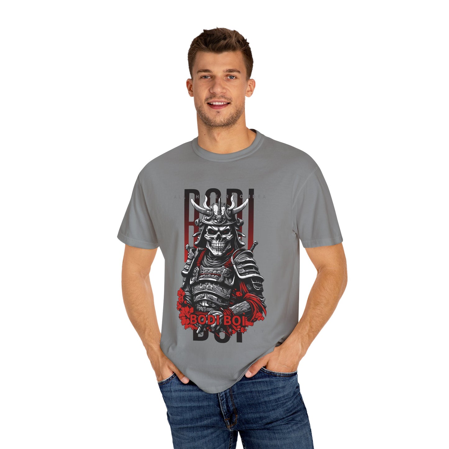Samurai Graphic T-Shirt - Unisex Tee for Anime Lovers, Cool Gift for Birthdays, Unique Style for Everyday Wear, Graphic Tee