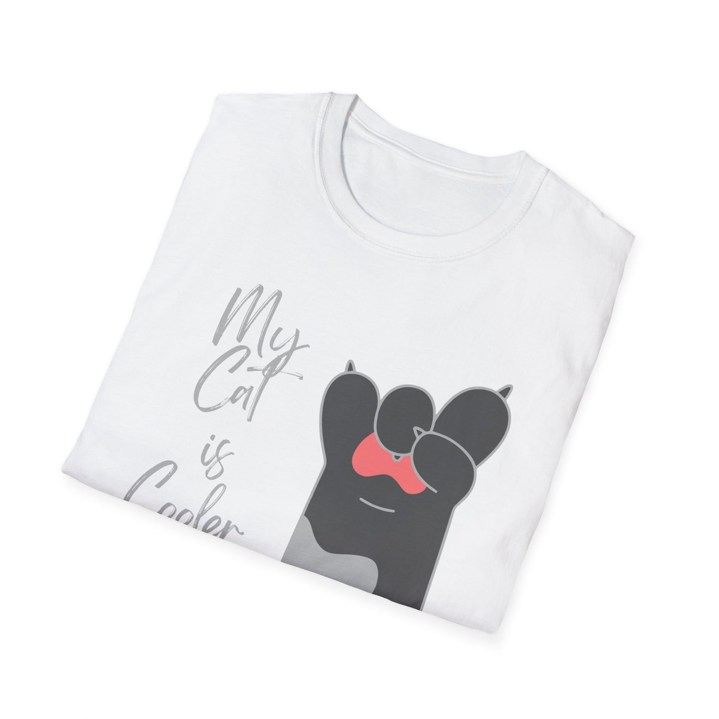 Cat Lover my cat is cooler Unisex T-Shirt: My Cat is Cooler Than Yours, Gift for Pet Lovers, Funny Cat Tee, Animal Lover Apparel, Birthday Gift