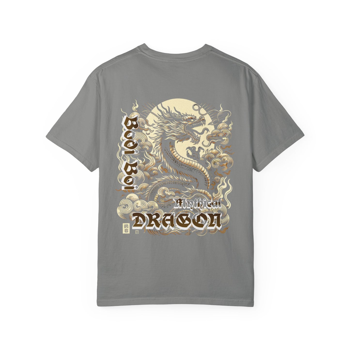 Mythical Dragon T-shirt with 'Bod Boi' Design, Cool Graphic Tee, Unisex T-shirt, Casual Wear, Unique Gift for Friends, Streetwear Style