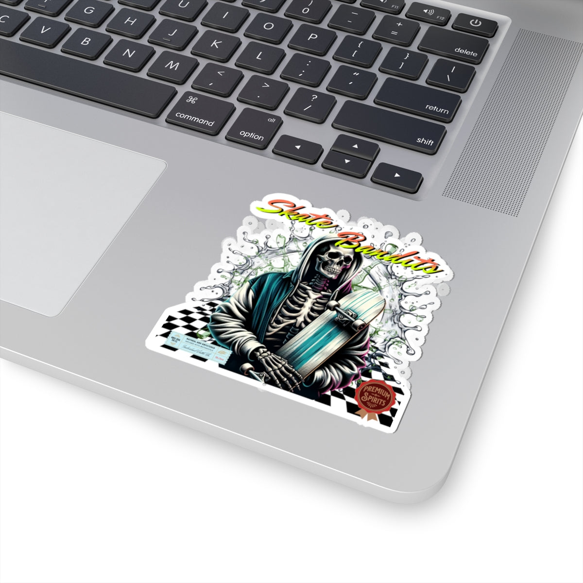 Skate Bandit Stickers, Cool Skateboard Stickers, Edgy Art for Teens, Unique Gift for Skaters, Halloween Decor, Laptop Decals