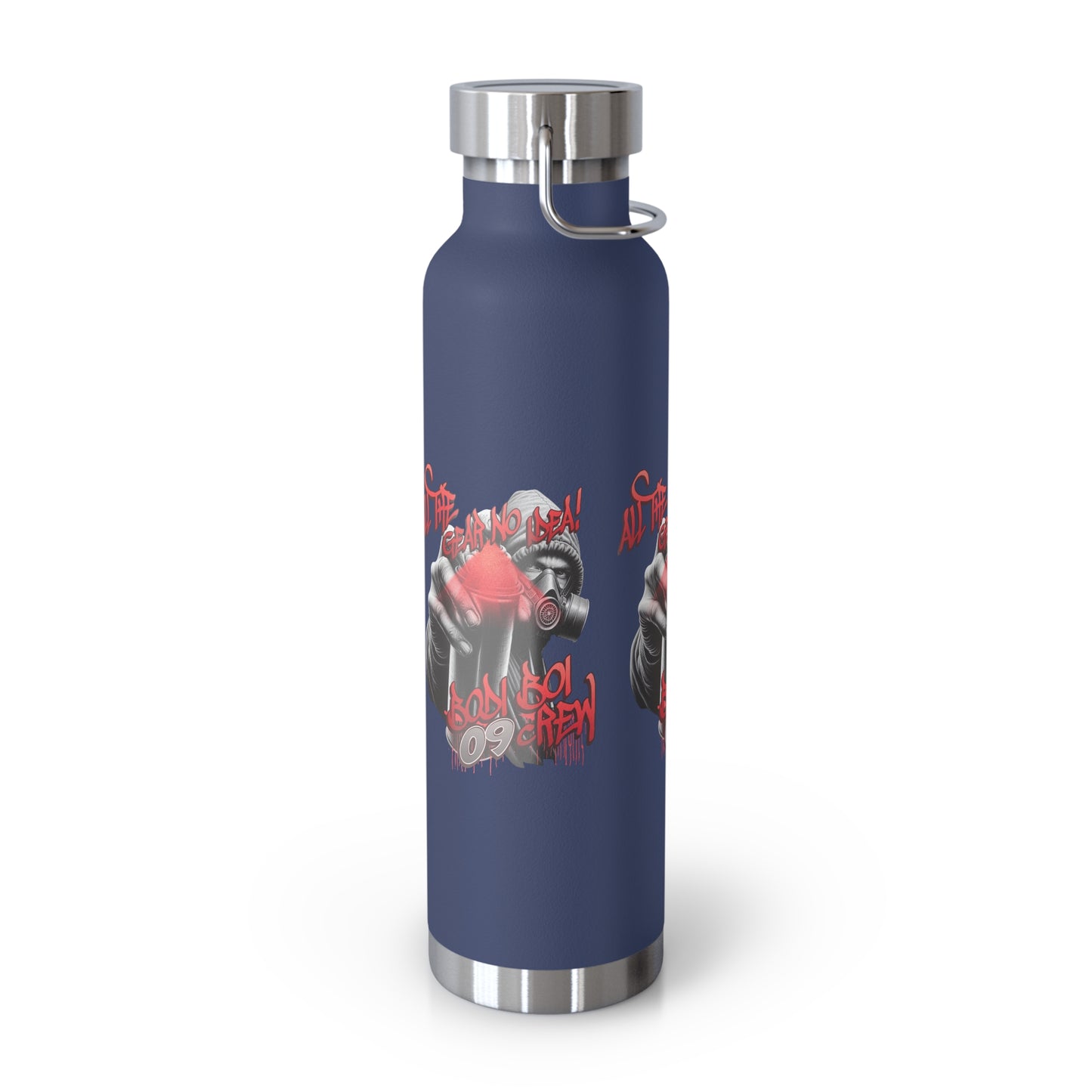 Stylish Insulated Water Bottle with Motivational Design, 22oz, Fitness Hydration, Gym Gear, Eco-Friendly Gift, Inspirational Water Bottle