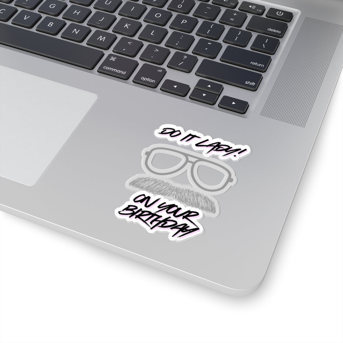 Birthday Humor Stickers, Do It Lazy Stickers, Fun Gift for Him, Laptop Decor, Birthday Decor, Greeting Card Accent