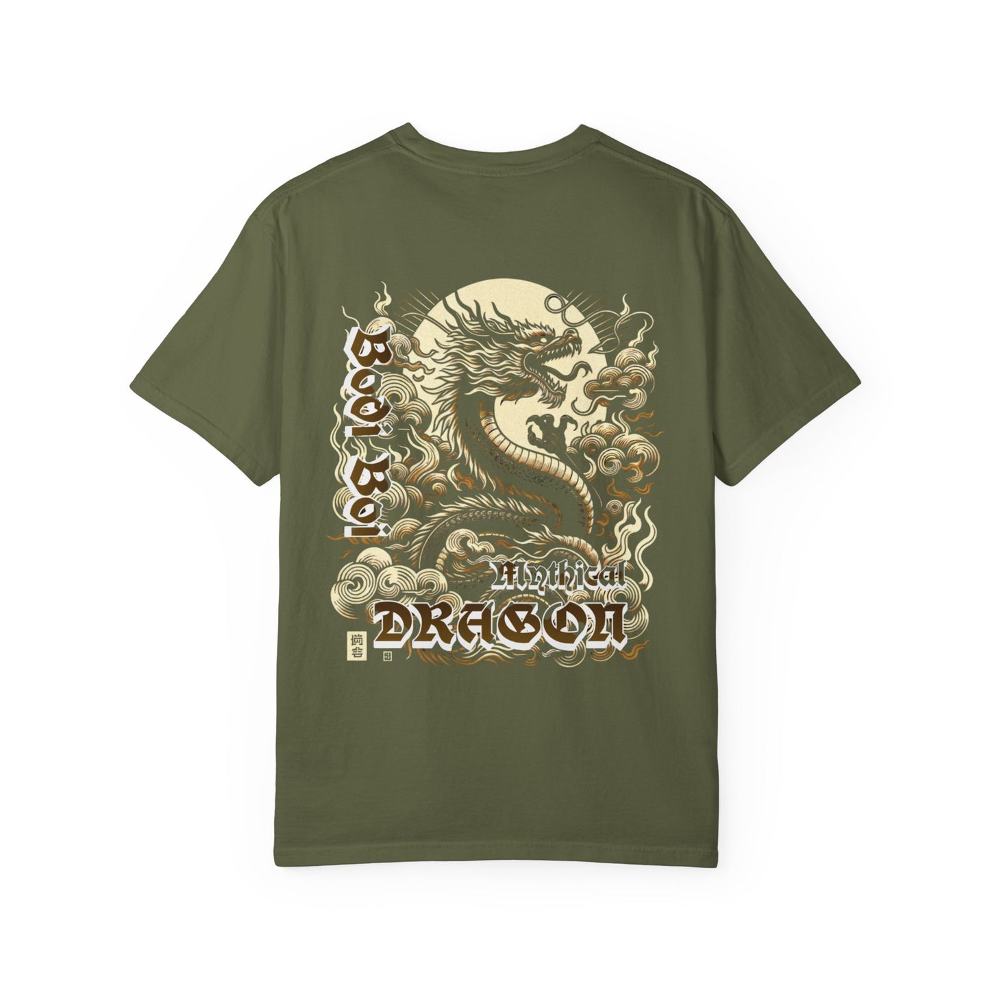 Mythical Dragon T-shirt with 'Bod Boi' Design, Cool Graphic Tee, Unisex T-shirt, Casual Wear, Unique Gift for Friends, Streetwear Style