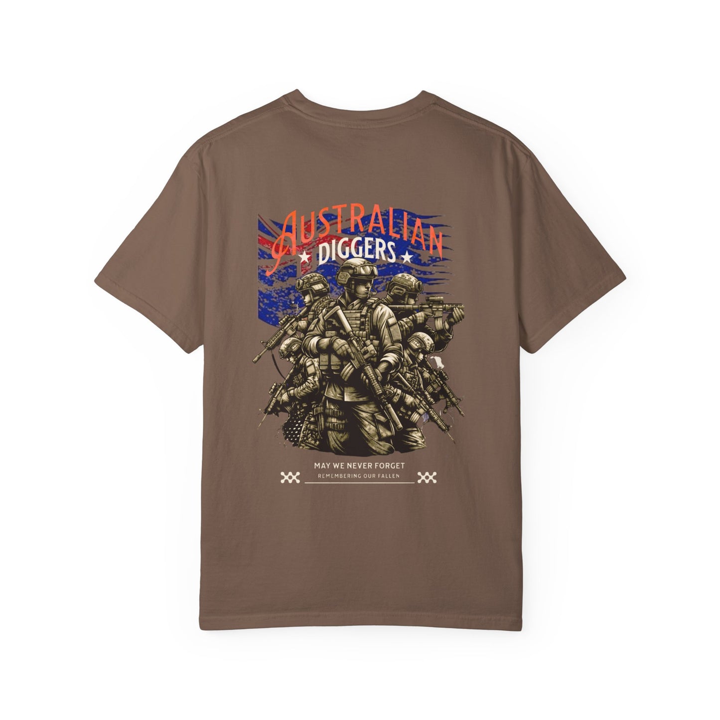 Unisex Garment-Dyed T-Shirt | Australian Diggers Tribute Tee, Military Remembrance Shirt, Heritage Apparel, Veterans Day Gift, Casual [...]