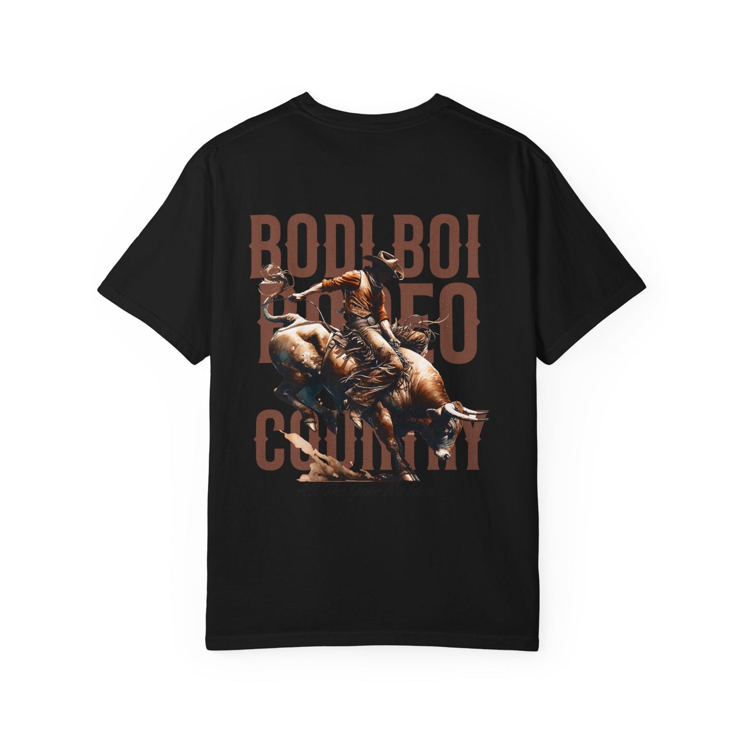 Bodi boi Rodeo T-shirt, Western Style Tee, Bod Boi T-shirt, Casual Graphic Tee, Ranch Life Apparel, Gift for Rodeo Fans