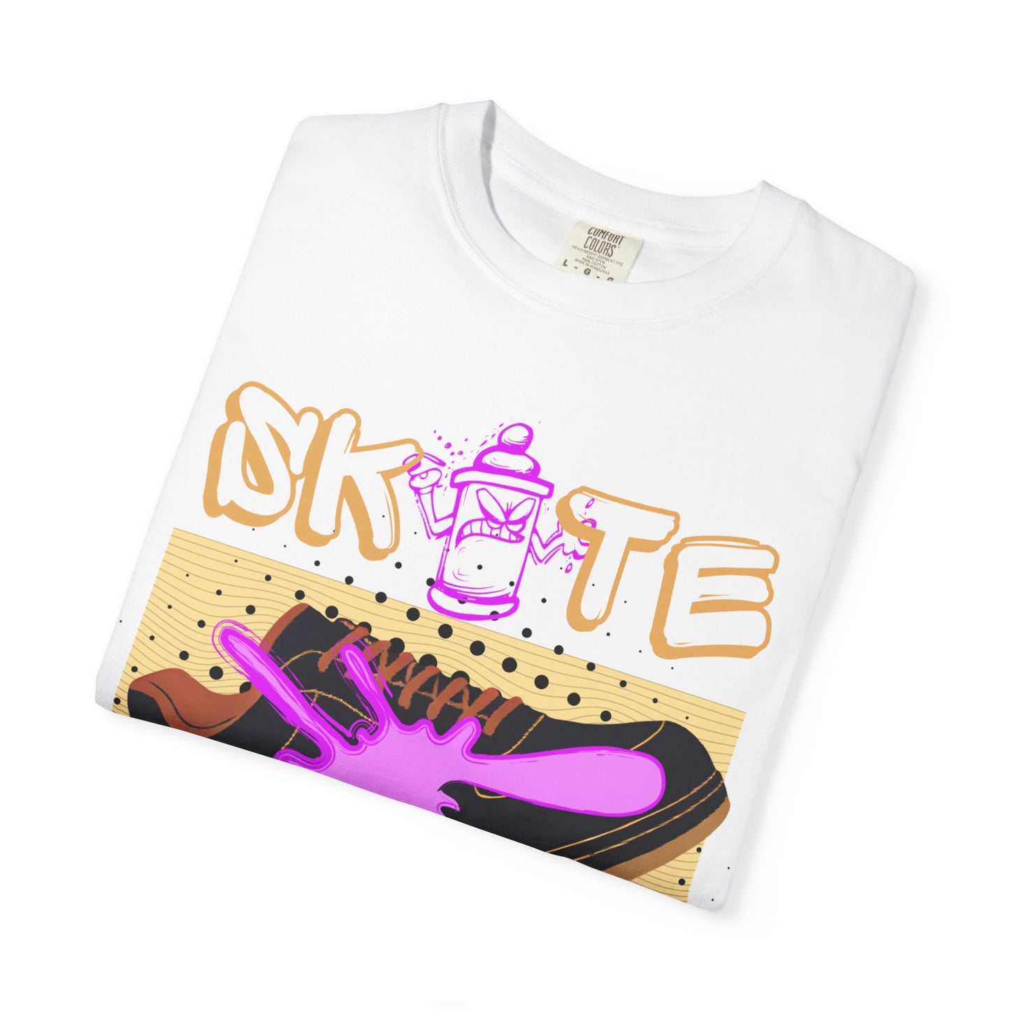 Unisex Skate-Inspired T-Shirt, Streetwear Tee, Graphic Apparel, Casual Wear, Gift for Skaters, Urban Style Shirt