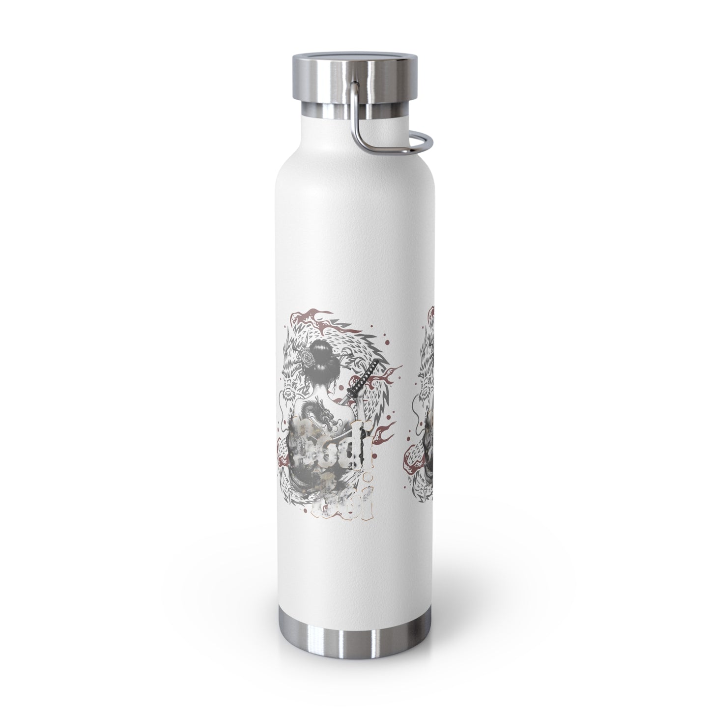 Stylish Insulated Water Bottle, Eco-friendly Drinkware, Stainless Steel Travel Flask, Perfect Gift for Adventurers, Unique Art Design