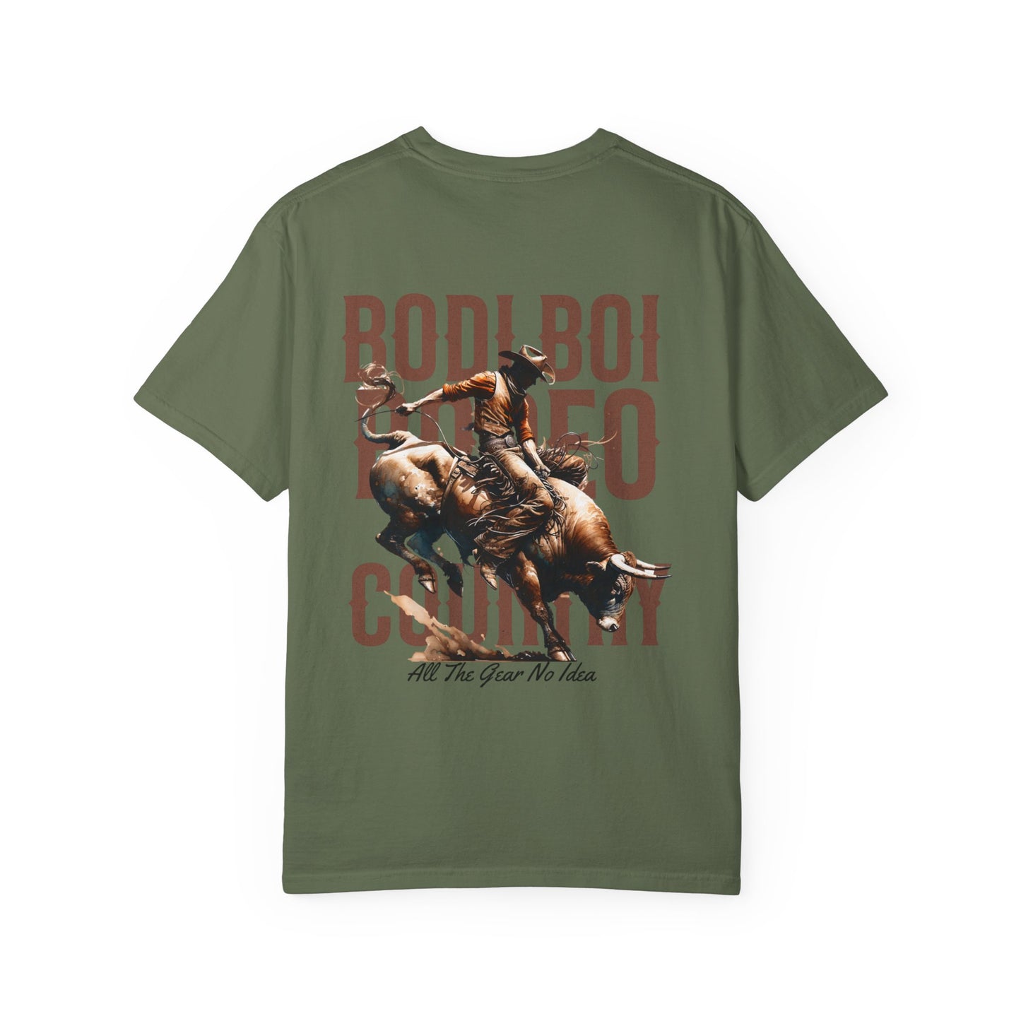 Bodi boi Rodeo T-shirt, Western Style Tee, Bod Boi T-shirt, Casual Graphic Tee, Ranch Life Apparel, Gift for Rodeo Fans