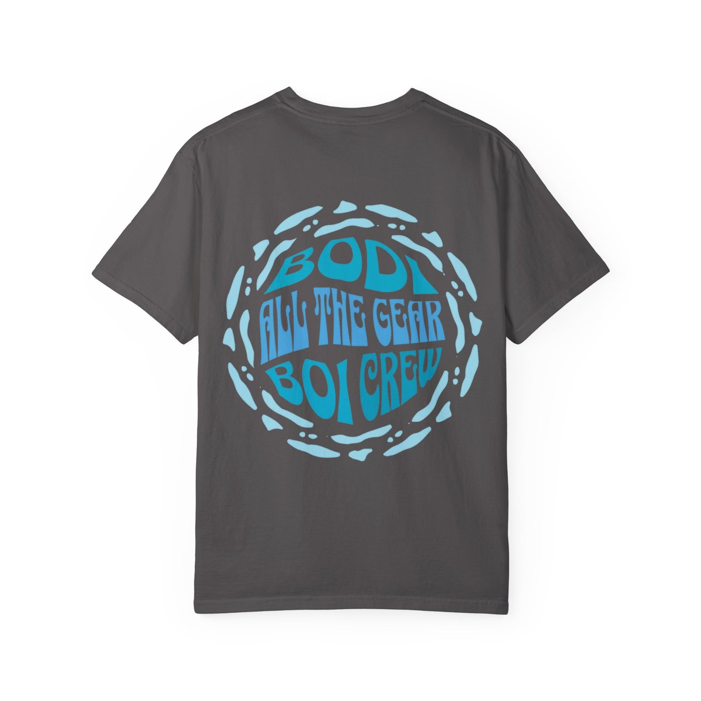 Bodi Gear Crew T-Shirt | Unisex Casual Graphic Tee for Outdoor Adventures, Gift for Him, Retro Style, Summer Vibe, Relaxed Fit