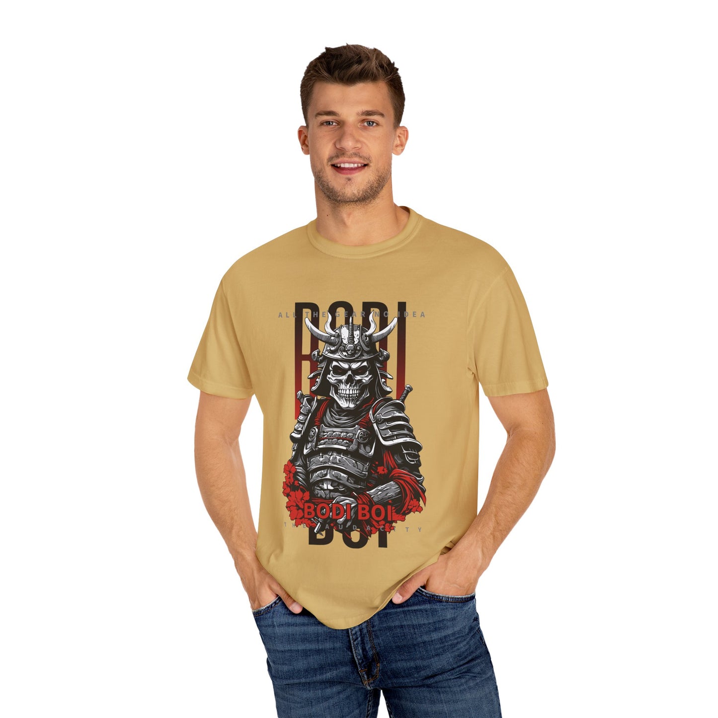 Samurai Graphic T-Shirt - Unisex Tee for Anime Lovers, Cool Gift for Birthdays, Unique Style for Everyday Wear, Graphic Tee