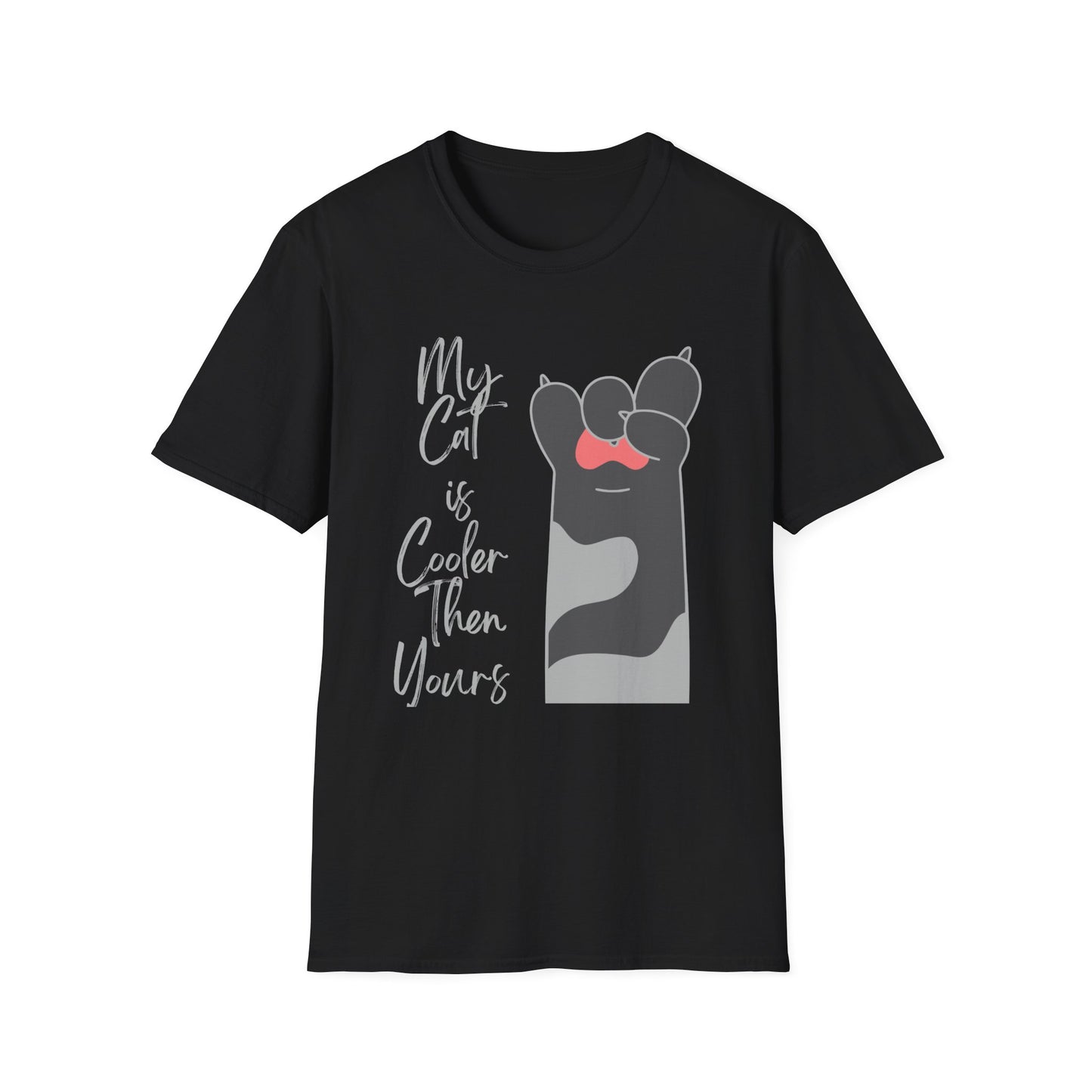 Cat Lover my cat is cooler Unisex T-Shirt: My Cat is Cooler Than Yours, Gift for Pet Lovers, Funny Cat Tee, Animal Lover Apparel, Birthday Gift