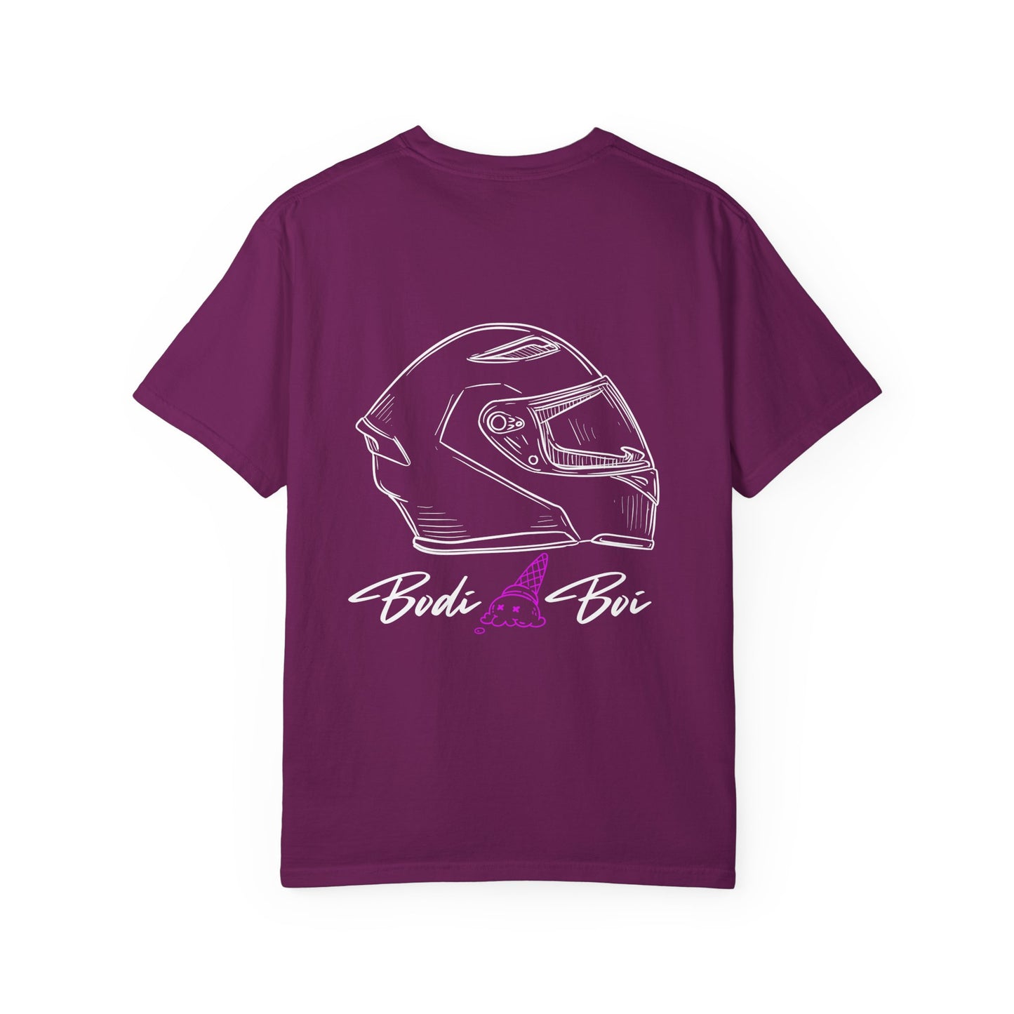 Unisex Garment-Dyed T-Shirt with Bodi Boi Design | Casual Wear, Gift for Motorcyclists, Unique Graphic Tee, Birthday Present, [...]