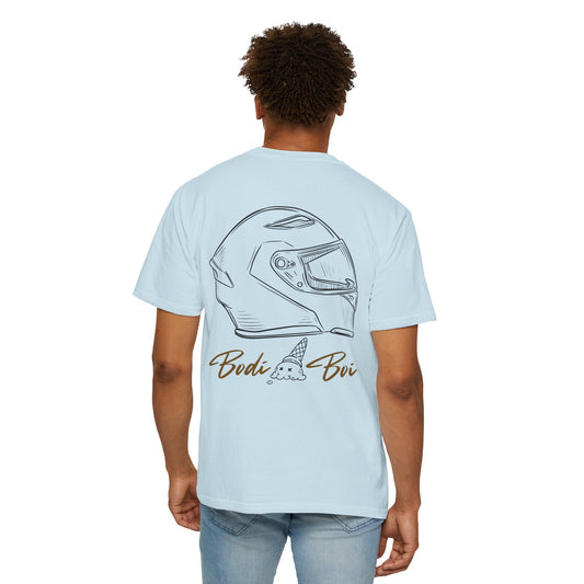 Cool Ice Cream & Helmet Graphic T-Shirt, Unisex Casual Tee, Gift for Ice Cream Lovers, Summer Vibes, Streetwear Fashion