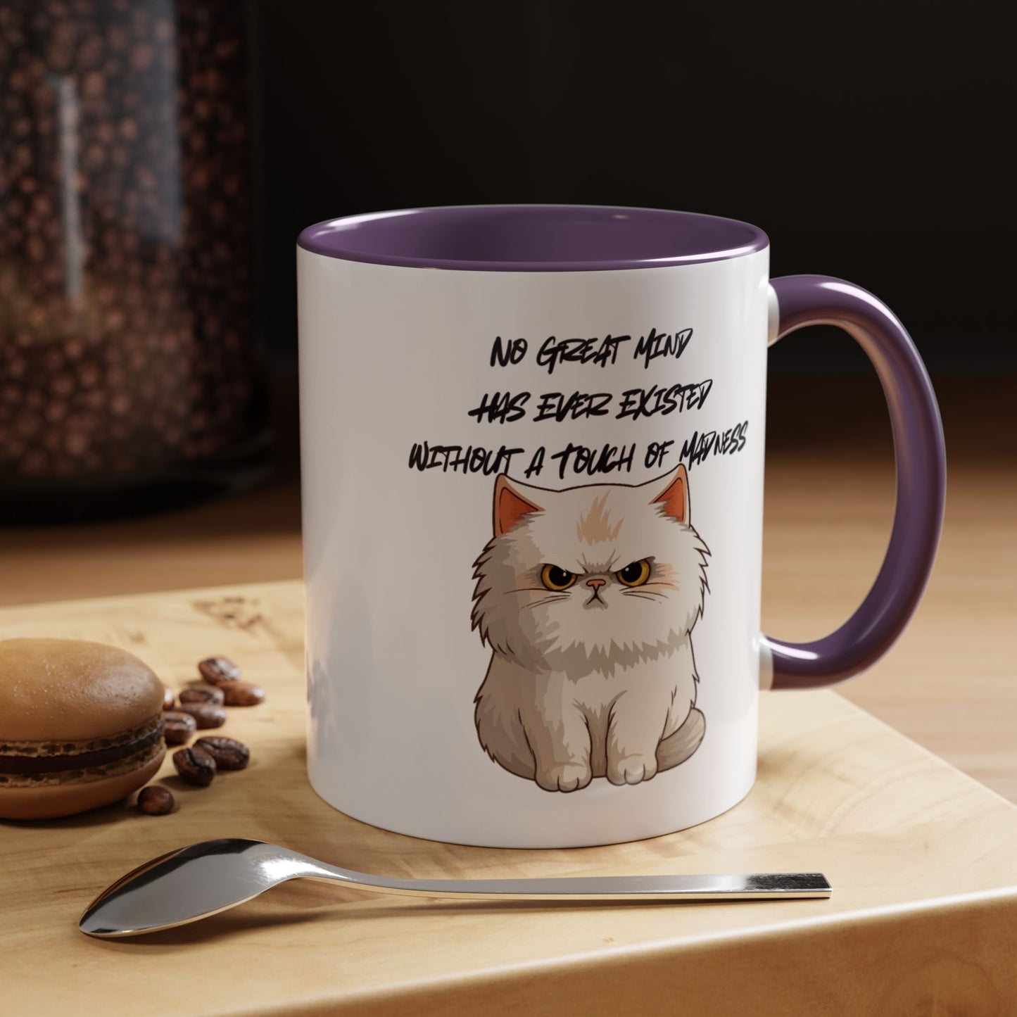 Funny Cat Quote Coffee Mug | Gift for Cat Lovers | Unique Tea Cup | Pet Owner Present | Cute Kitchen Decor | Humorous Mug