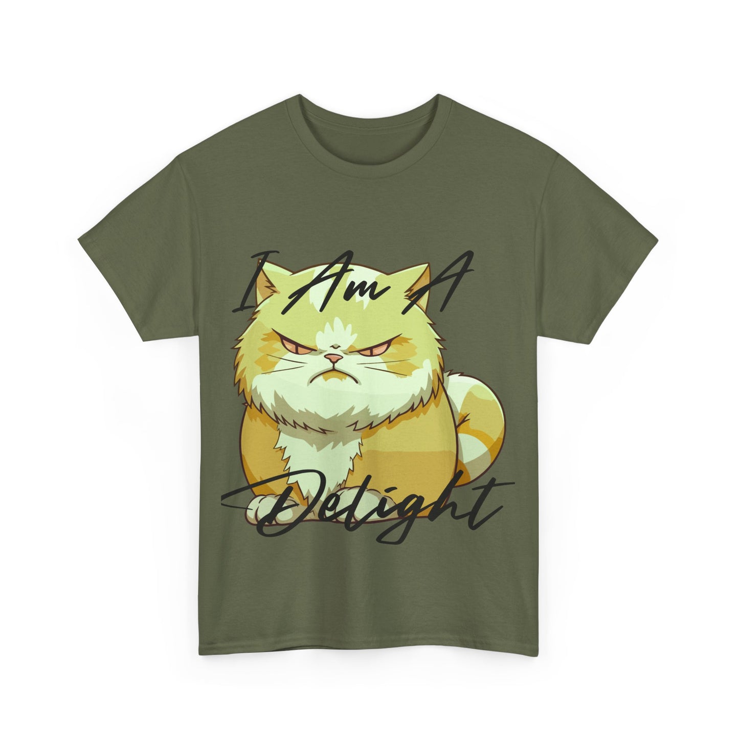 Funny Cat I'm a delight T-Shirt for Animal Lovers, Comfortable Cotton Tee, Gift for Cat Owners, Perfect for Casual Wear, I Am A Delight Tee, Gift [...]