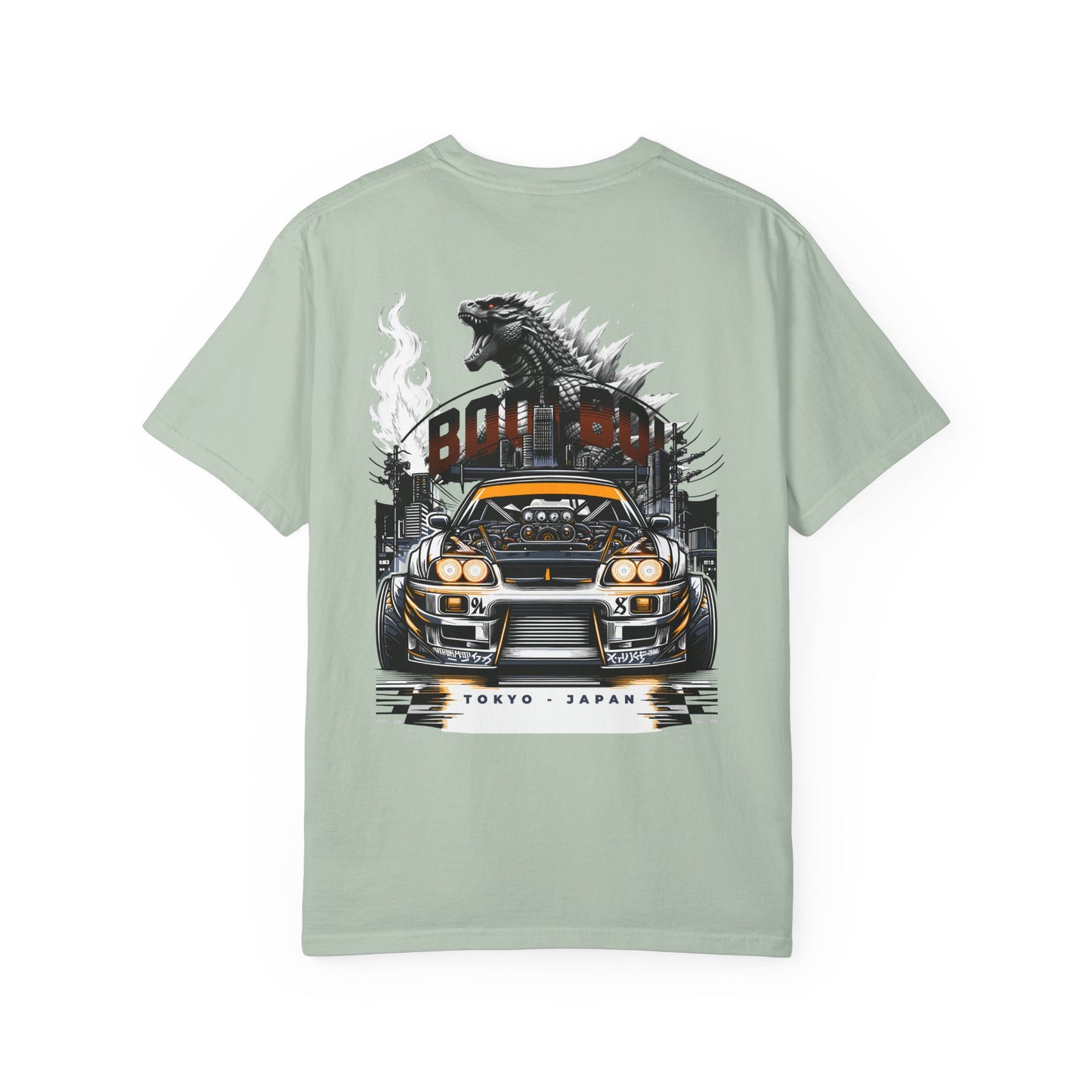 Godzilla Graphic Unisex T-Shirt, Retro Car T-Shirt, Tokyo Japan T-Shirt, Casual Tee Shirt, Unisex Fashion Tee, Stylish Streetwear