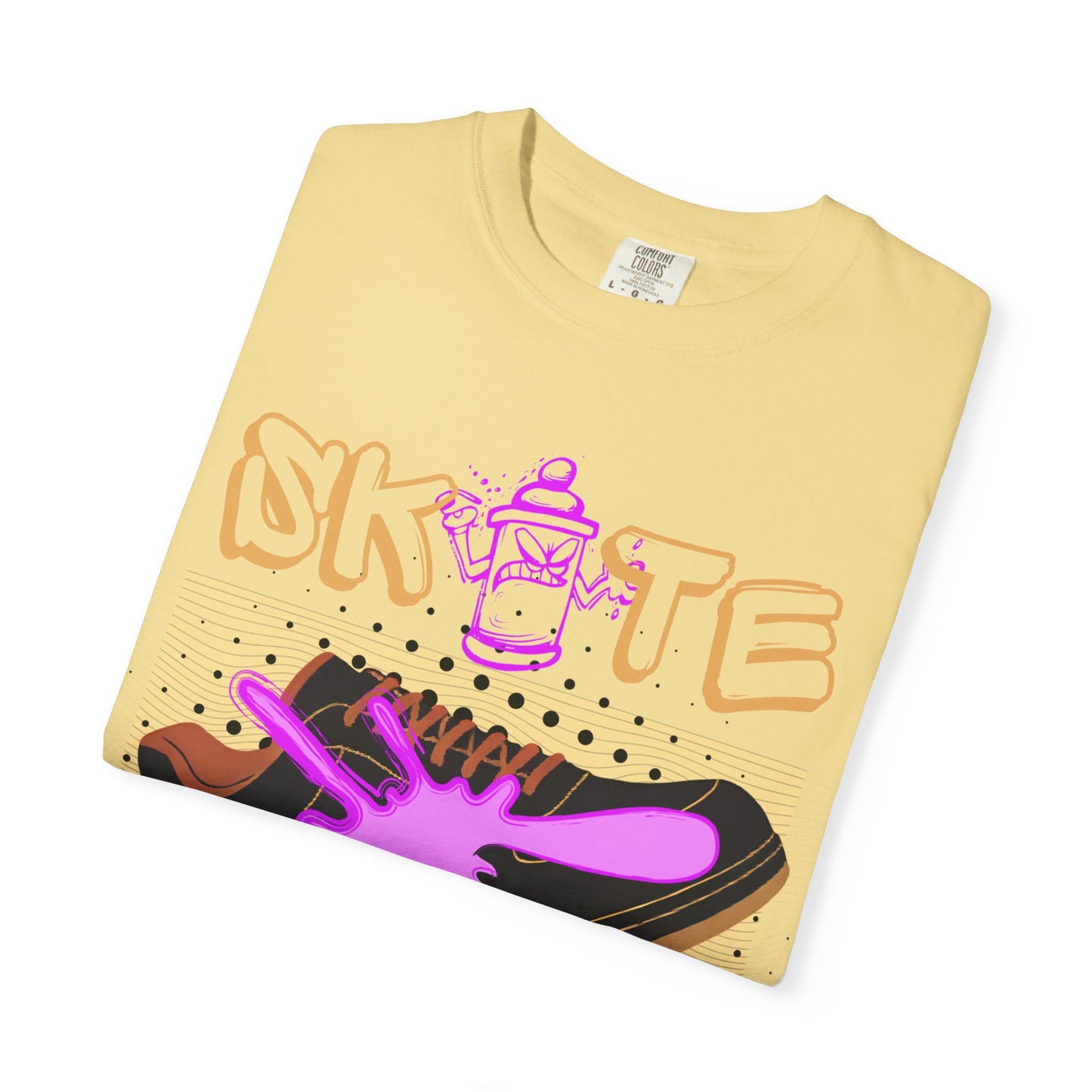 Unisex Skate-Inspired T-Shirt, Streetwear Tee, Graphic Apparel, Casual Wear, Gift for Skaters, Urban Style Shirt