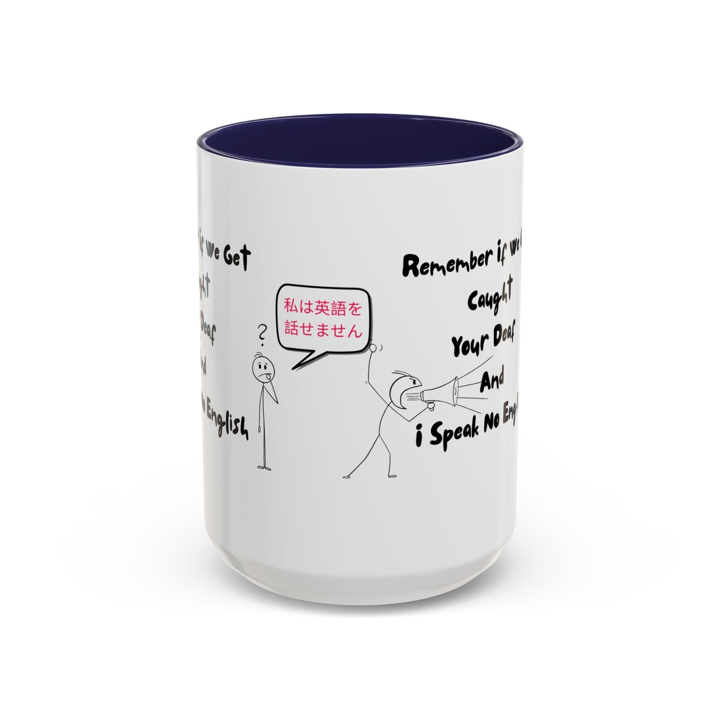 Humorous Accent Coffee Mug, Funny Gift for Language Lovers, Quirky Tea Mug, Cute Coffee Cup, Ideal for Friends, Family, or Students