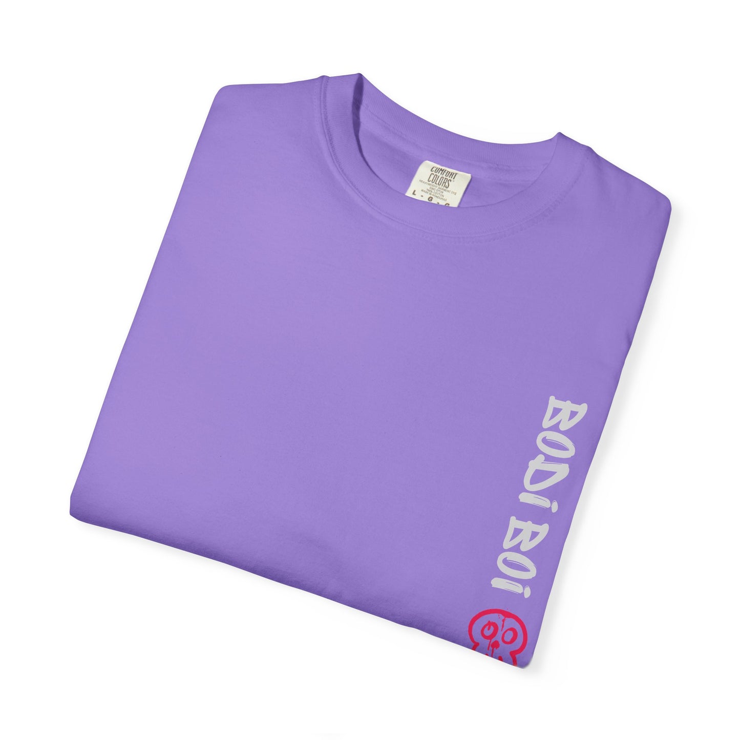 Garment-Dyed Unisex T-Shirt with Bold Koi Design, Trendy Streetwear, Gift for Casual Wear, Unique Graphic Tee, Perfect for Summer Vibes
