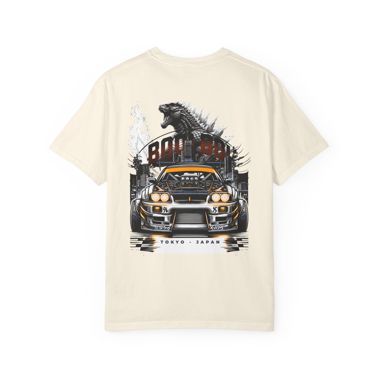 Godzilla Graphic Unisex T-Shirt, Retro Car T-Shirt, Tokyo Japan T-Shirt, Casual Tee Shirt, Unisex Fashion Tee, Stylish Streetwear