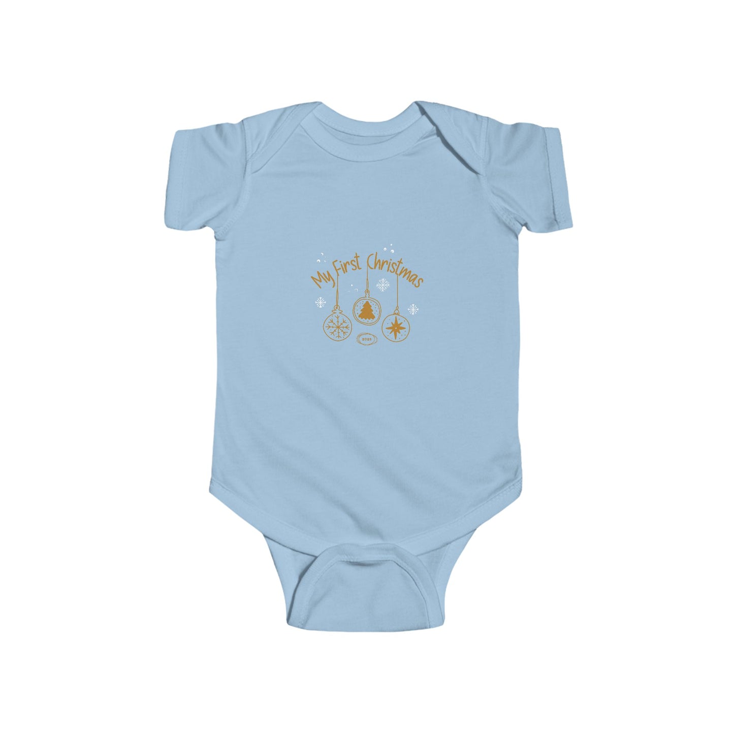 Infant Christmas Bodysuit, Baby Holiday Outfit, First Christmas Gift, Cute Baby Clothes, Baby Shower Present