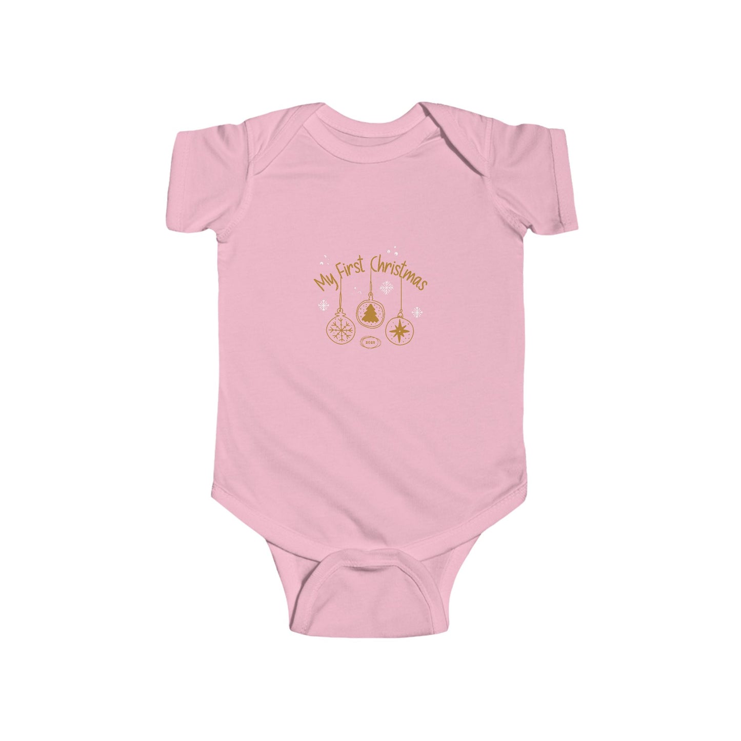 Infant Christmas Bodysuit, Baby Holiday Outfit, First Christmas Gift, Cute Baby Clothes, Baby Shower Present