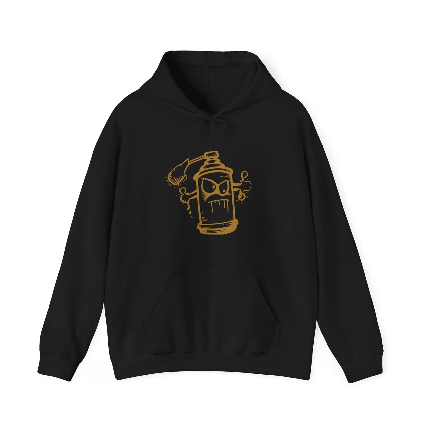 Urban Graffiti Hoodie, Streetwear Style Sweatshirt, Unisex Hooded Sweatshirt, Graphic Art Pullover, Cool Casual Layering
