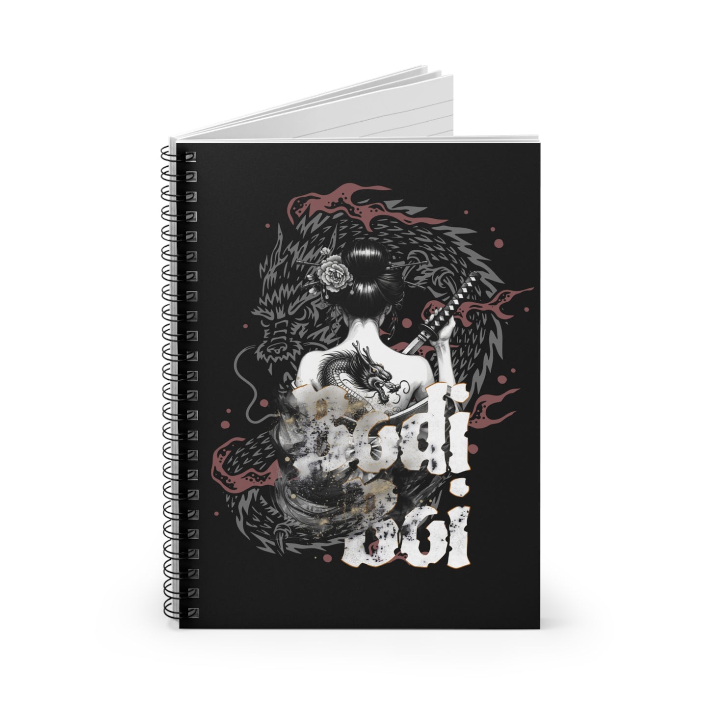 Stylish Spiral Notebook - Perfect for Creative Souls, Journaling, School, or Gifts, Features 'Hood Boi' Design