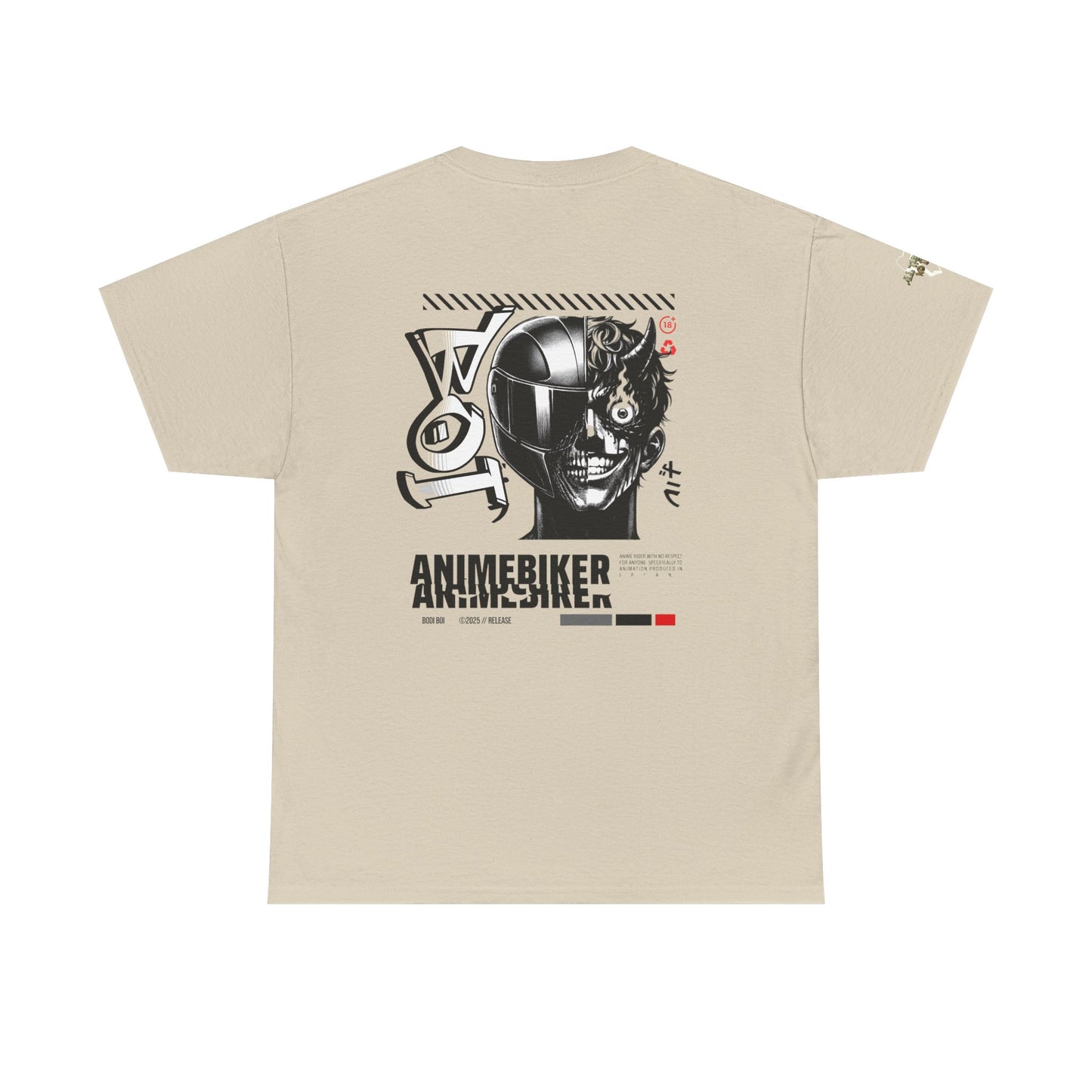 Anime-Inspired Unisex Heavy Cotton Tee | Casual Streetwear | Gift for Gamers, Anime Lovers, Unique Graphic Tee, Everyday Fashion