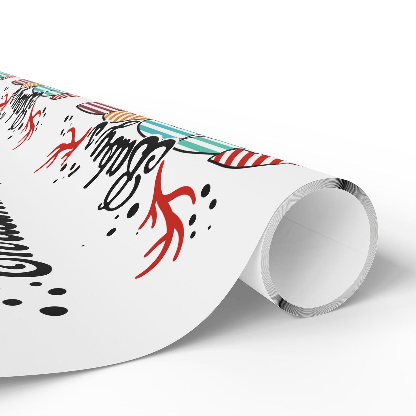 Frist Xmas, Festive Wrapping Paper for Gifts, Christmas, Birthdays, Weddings, Special Occasions