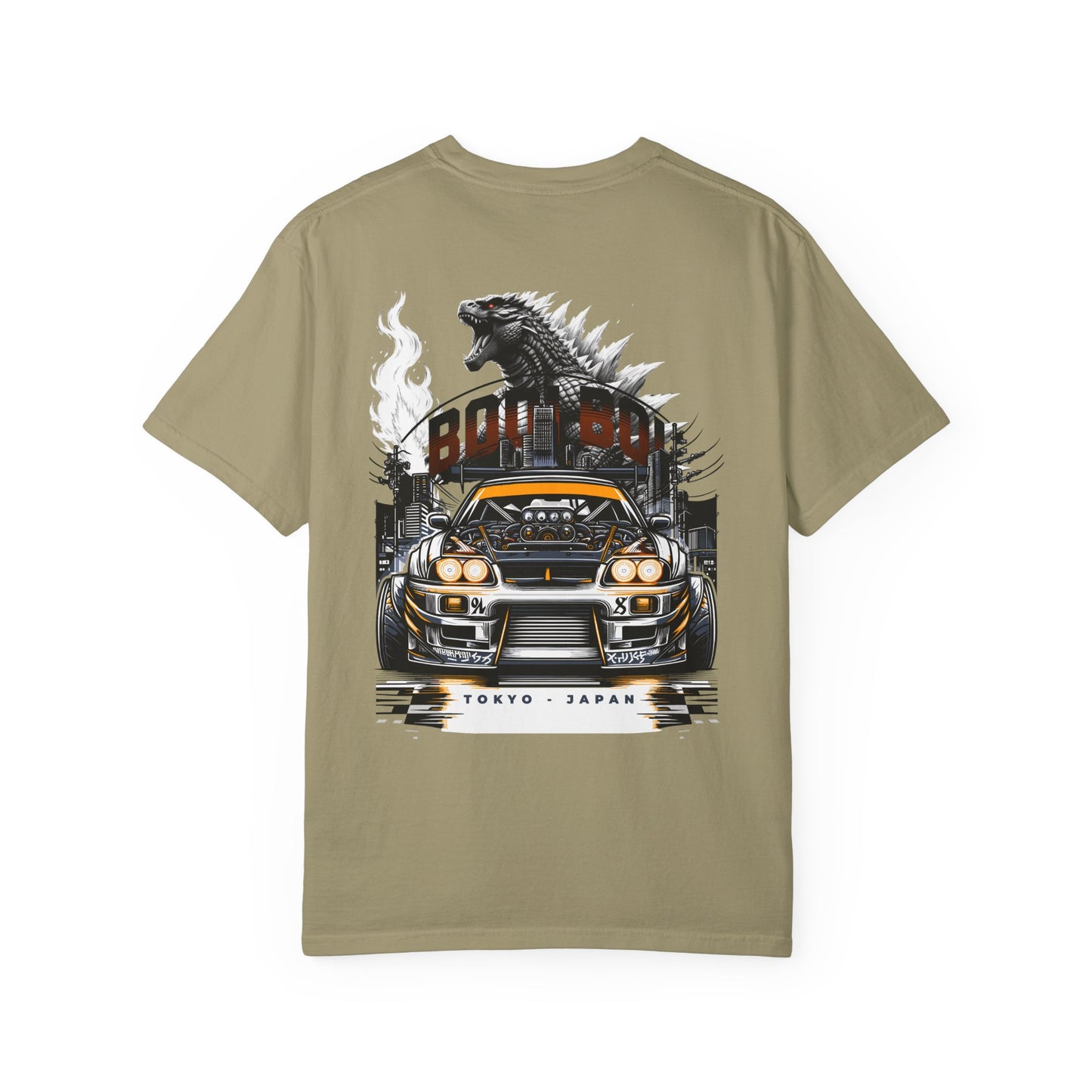 Godzilla Graphic Unisex T-Shirt, Retro Car T-Shirt, Tokyo Japan T-Shirt, Casual Tee Shirt, Unisex Fashion Tee, Stylish Streetwear