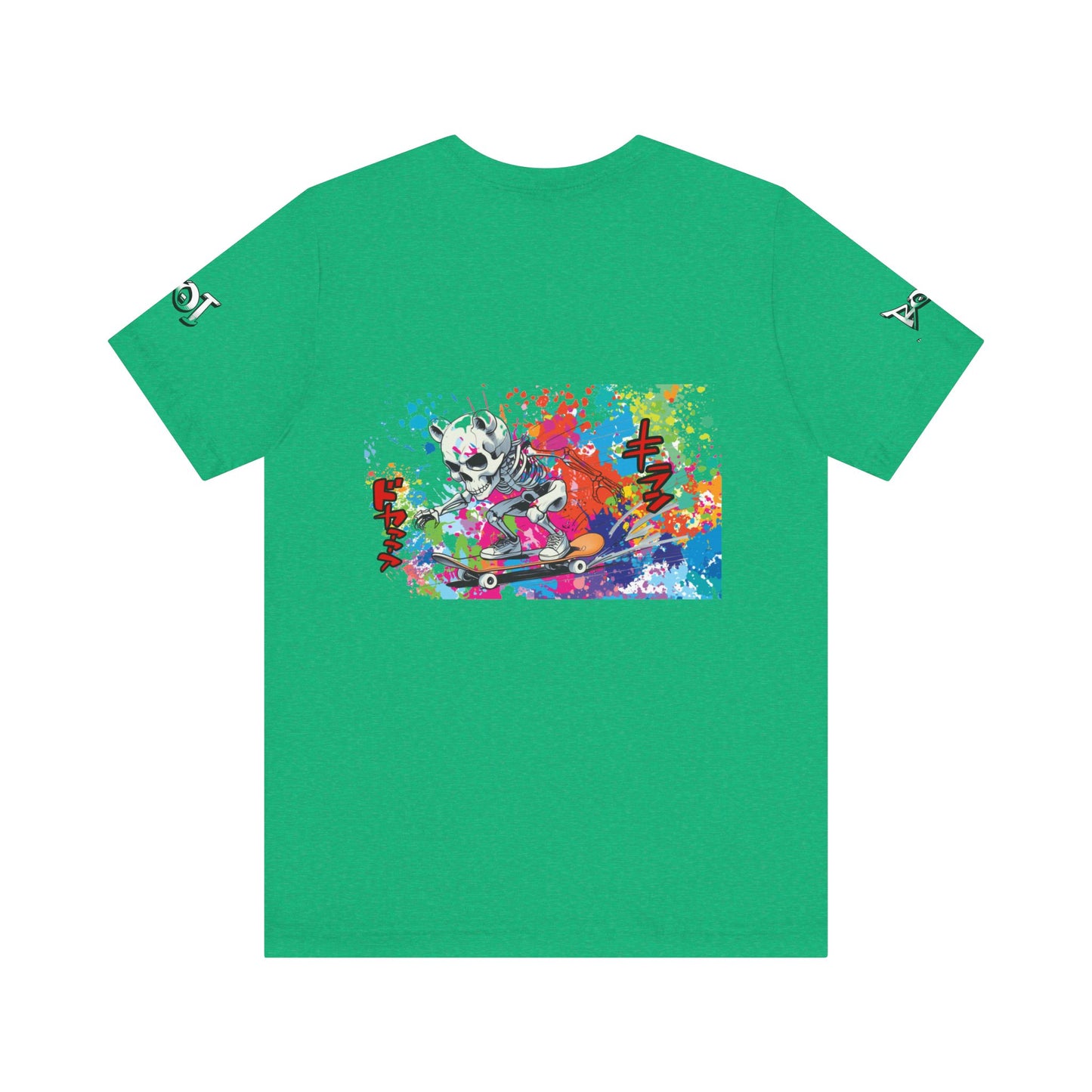 Colorful Skateboarding Art Unisex Tee, Trendy Graphic T-Shirt, Skate Culture Apparel, Fun Streetwear Gift, Summer Festival Shirt, [...]