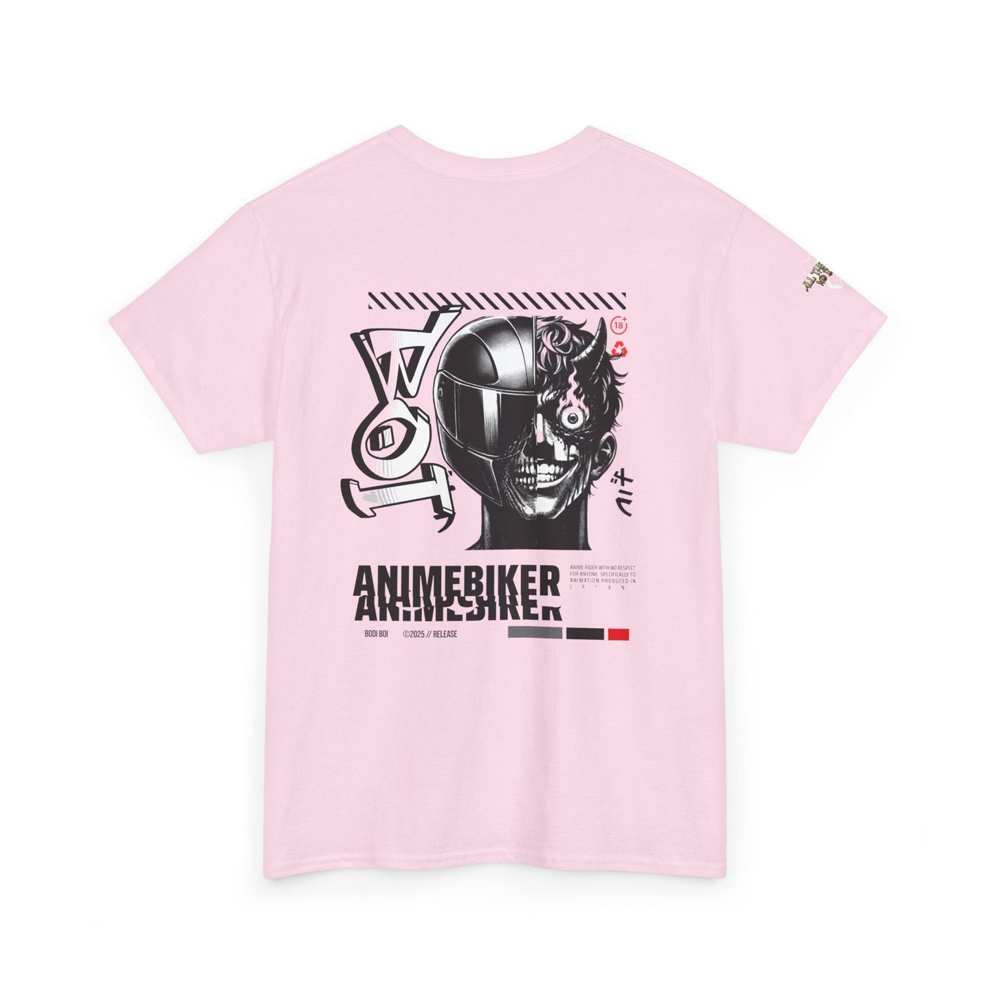 Anime-Inspired Unisex Heavy Cotton Tee | Casual Streetwear | Gift for Gamers, Anime Lovers, Unique Graphic Tee, Everyday Fashion