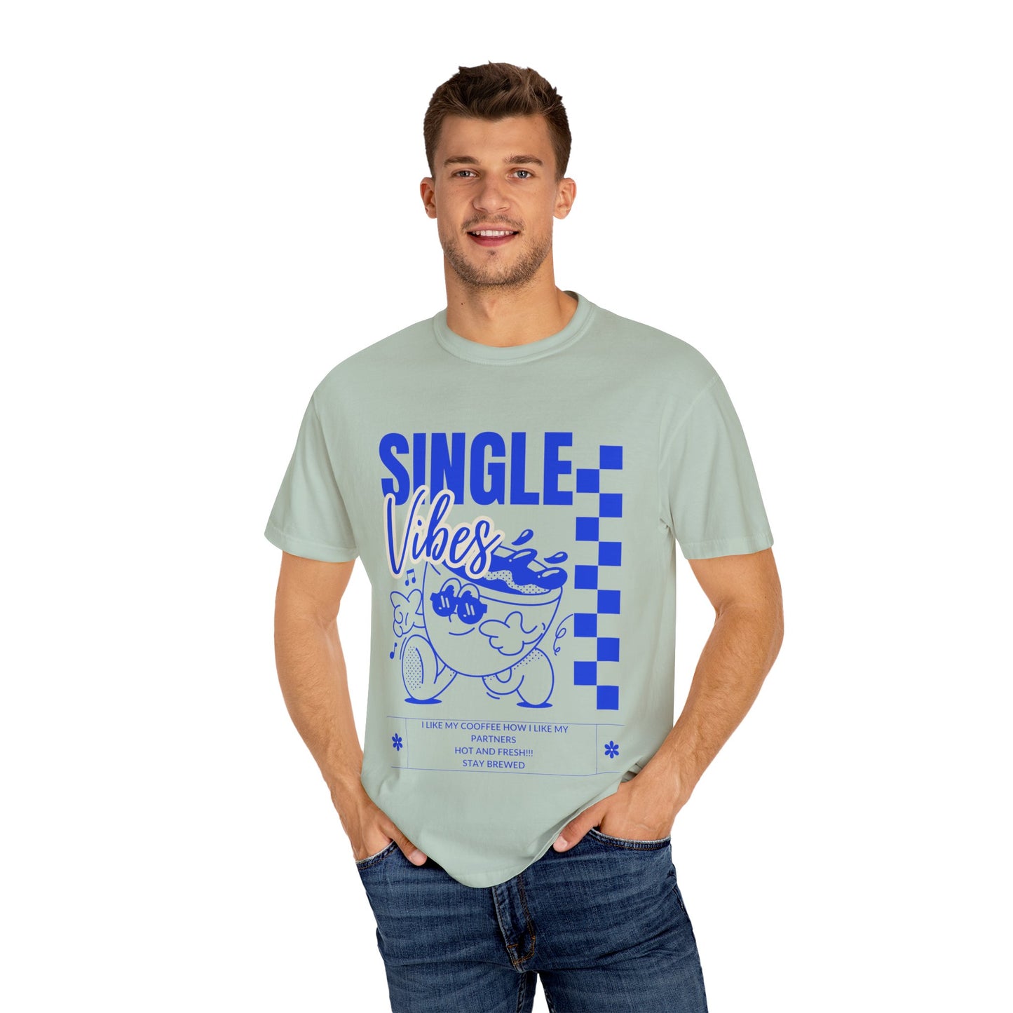 Single Vibes Unisex T-Shirt, Fun Graphic Tee for Casual Wear, Perfect for Singles Awareness Day, Birthday Gift, Summer Hangouts
