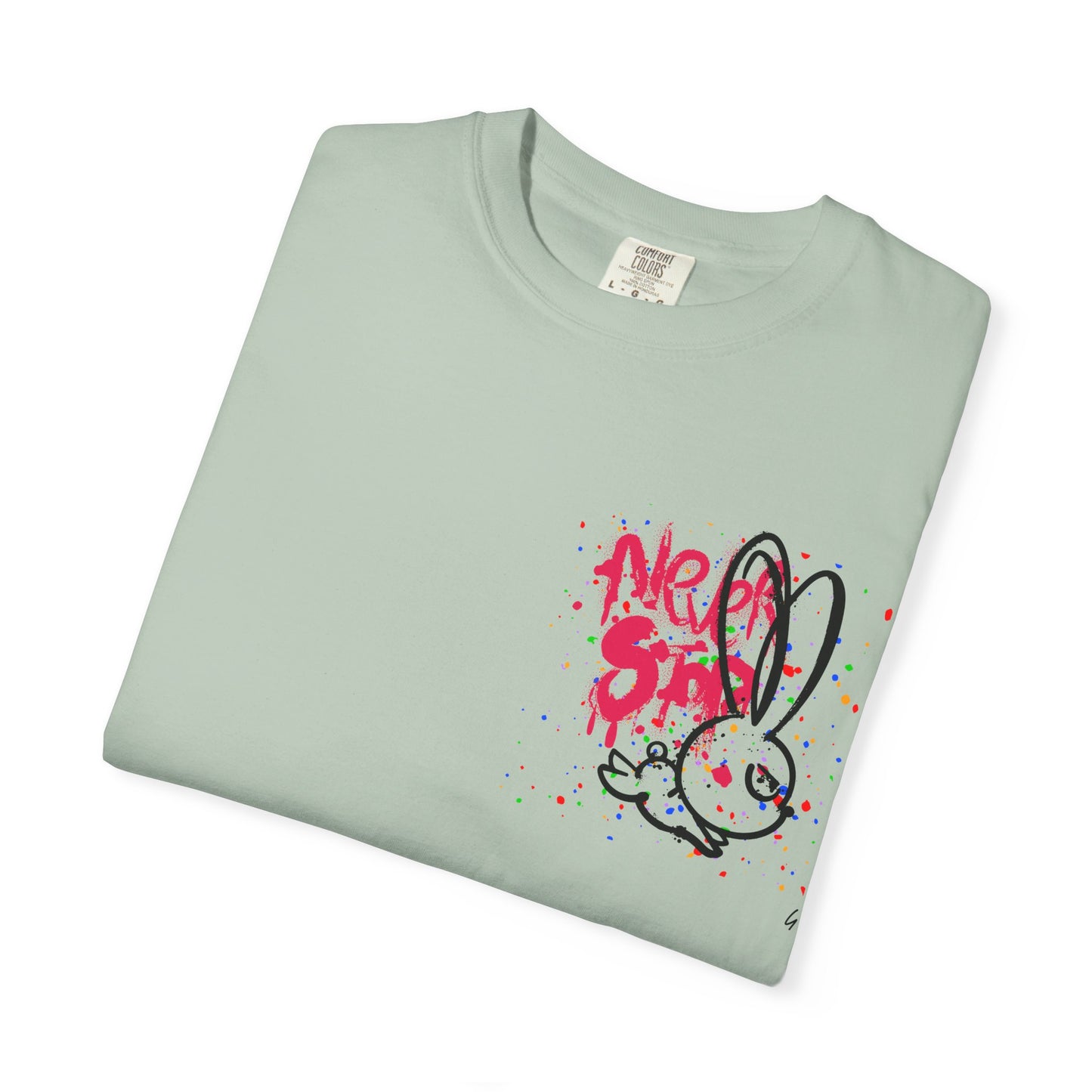 Whimsical Graphic Tee for Fun-Loving Souls, Cute Bunny & Bear Design, Unisex T-Shirt, Casual Wear, Gift for Kids & Teens