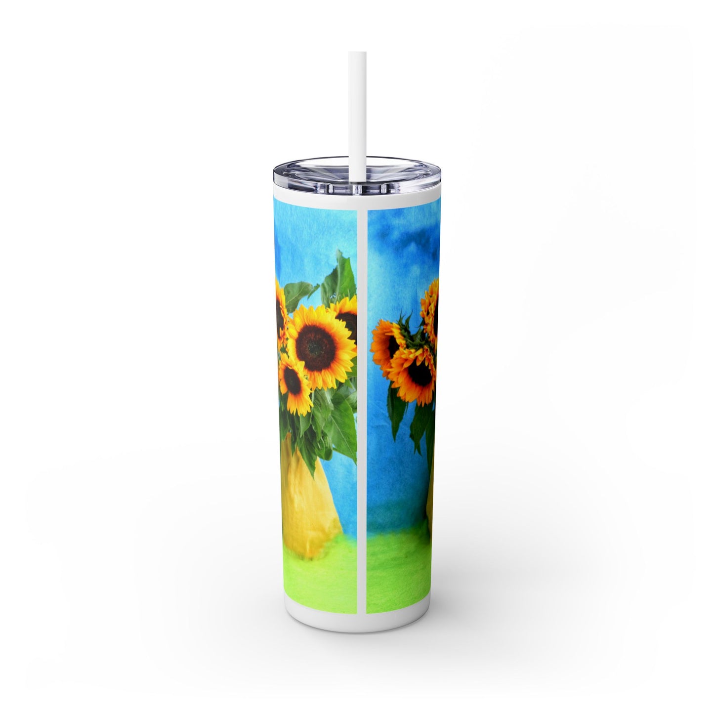 Van Gogh Sunflower Tumbler, 20oz Insulated Skinny Straw Cup, Perfect Gift for Flower Lovers, Summer Parties, Birthdays, Eco-Friendly [...]