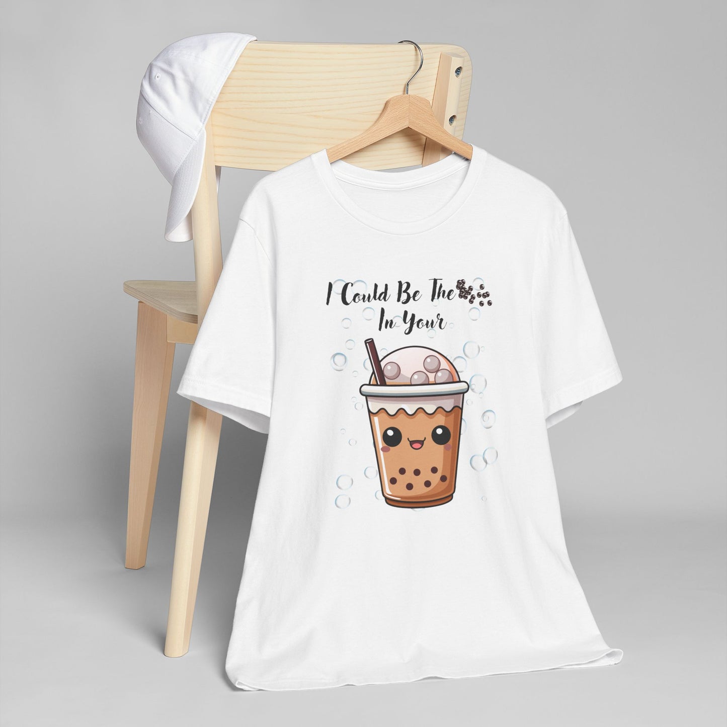 Cute Bubble Tea T-Shirt, Funny Drink Tee, Gift for Tea Lovers, Unisex Casual Shirt, Trendy Summer Wear, Coffee Addict Top