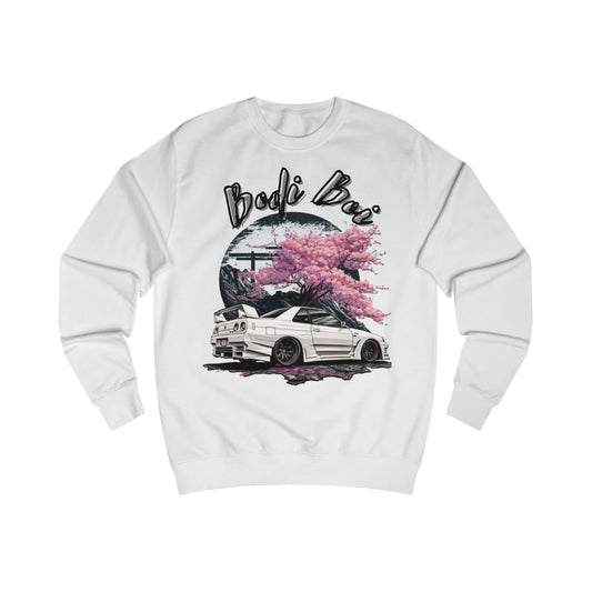 drift car japan anime  Unisex Sweatshirt - Retro Car Design, Perfect for Car Lovers, Gifts for Him/Her, Streetwear, Cozy Wear