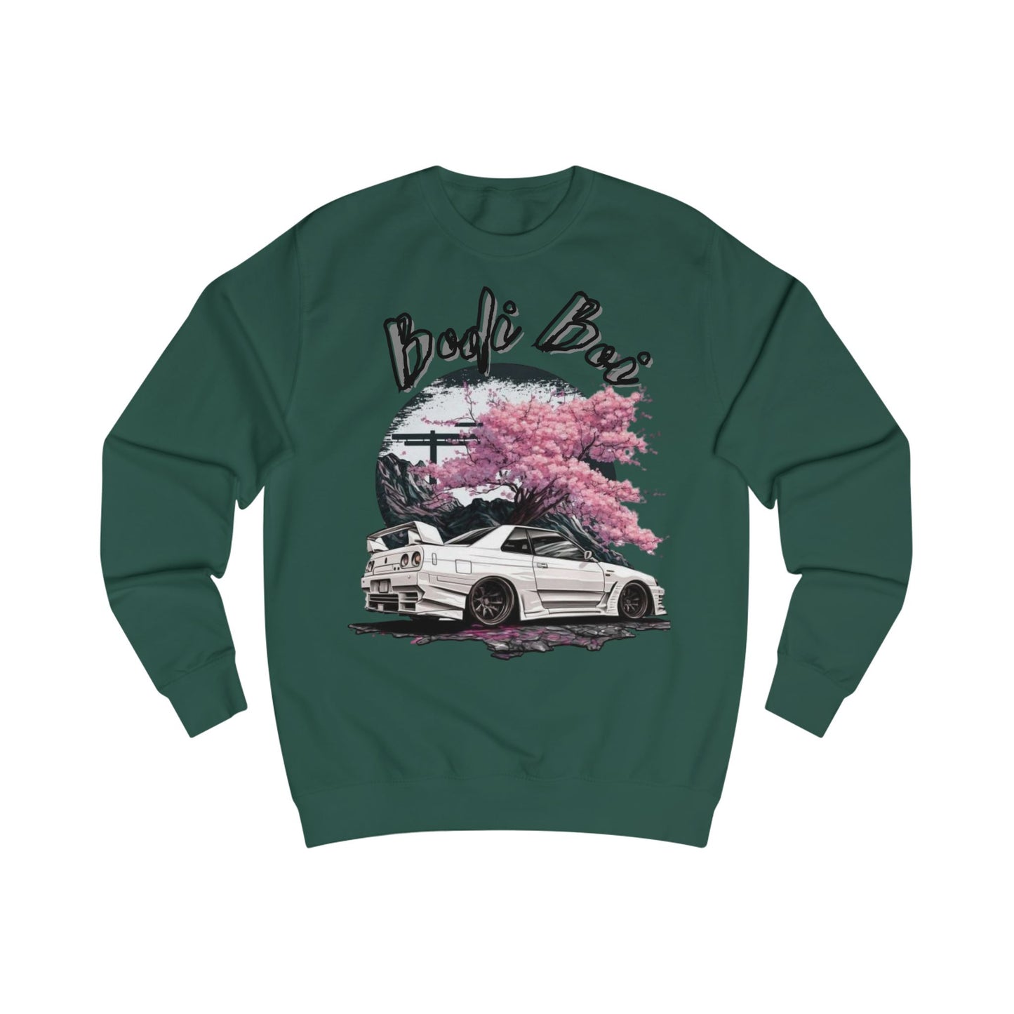 drift car japan anime  Unisex Sweatshirt - Retro Car Design, Perfect for Car Lovers, Gifts for Him/Her, Streetwear, Cozy Wear