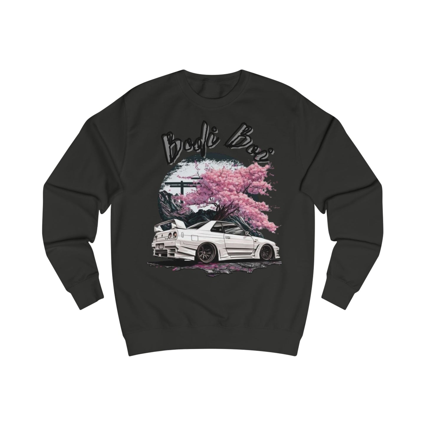 drift car japan anime  Unisex Sweatshirt - Retro Car Design, Perfect for Car Lovers, Gifts for Him/Her, Streetwear, Cozy Wear
