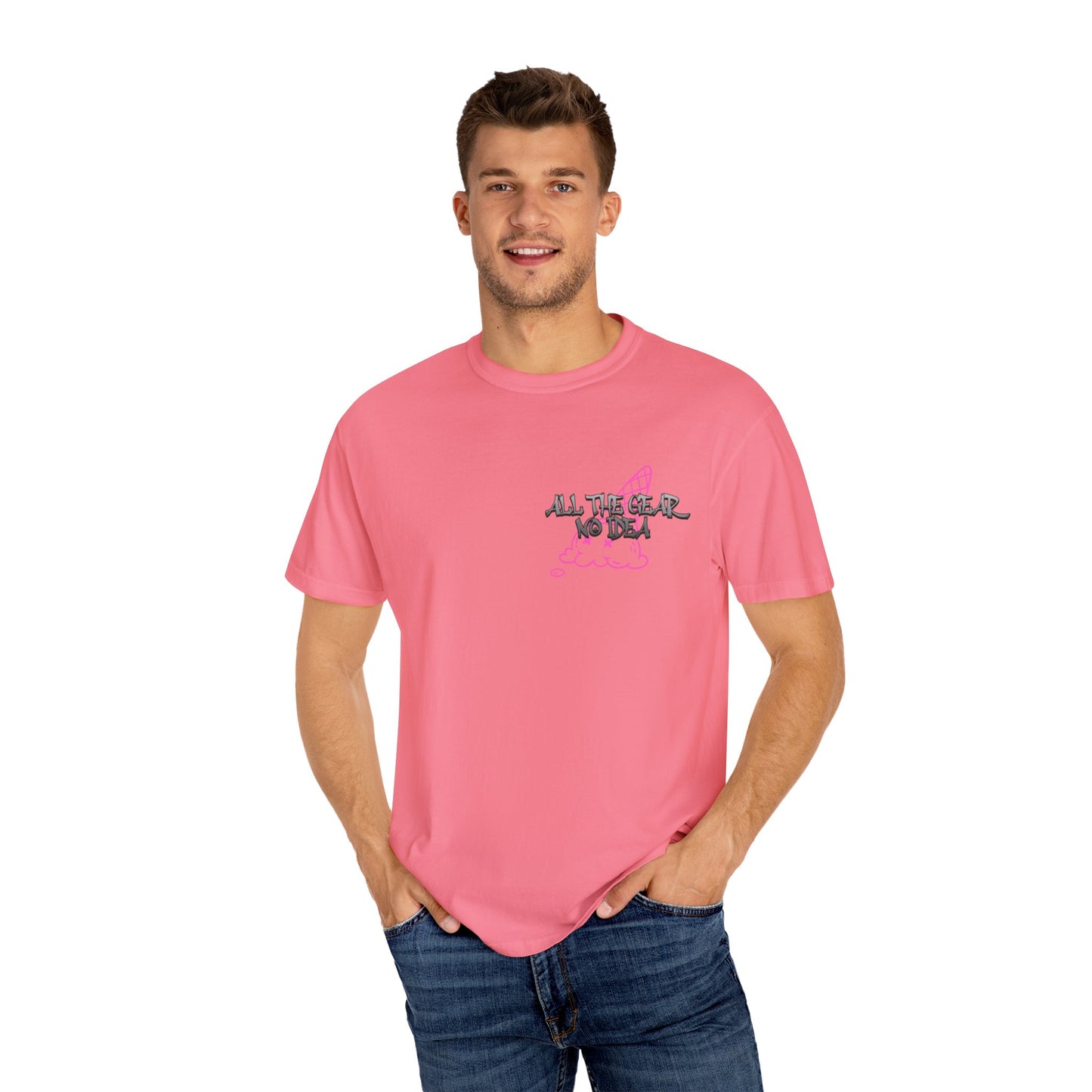 Skateboard Vibes Unisex T-Shirt | Streetwear Style, Casual Tee, Graphic Tee, Gift for Skaters, All the Gear No Idea