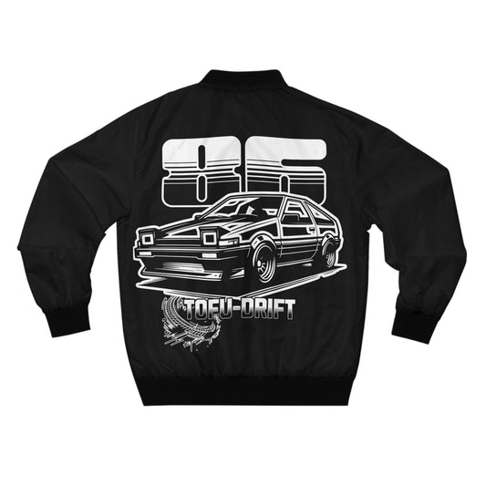 Stylish Men's Bomber Jacket, Trendy Outerwear, Fashionable Spring Layer, Car Enthusiast Gift, Unique Streetwear