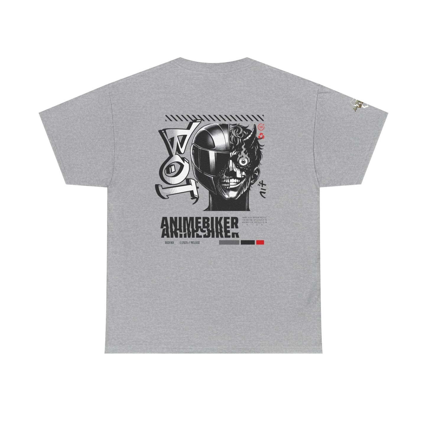 Anime-Inspired Unisex Heavy Cotton Tee | Casual Streetwear | Gift for Gamers, Anime Lovers, Unique Graphic Tee, Everyday Fashion